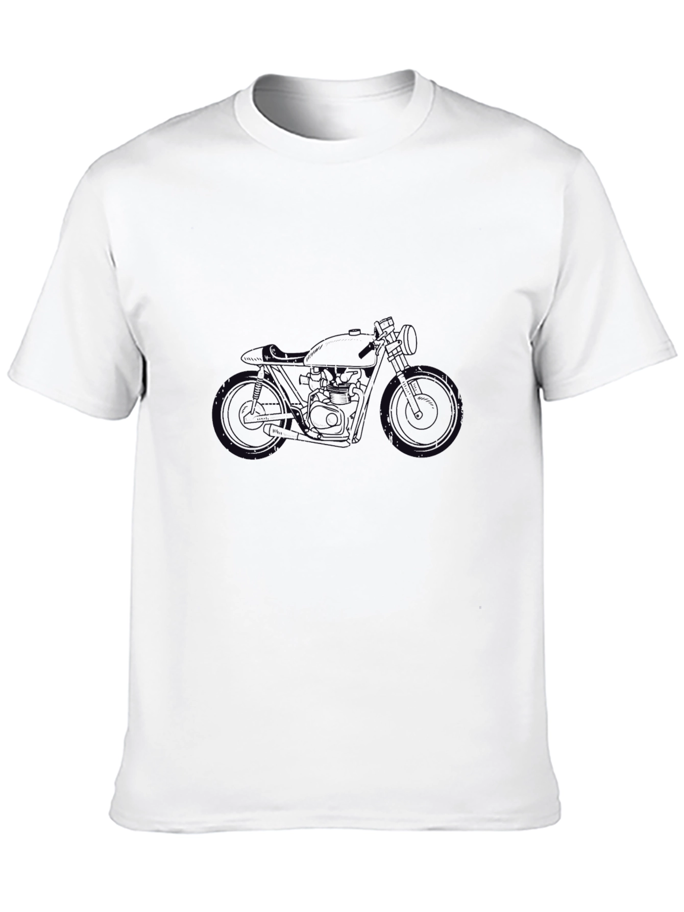 Cool Motorcycle Graphic Tee - Ride in Style!