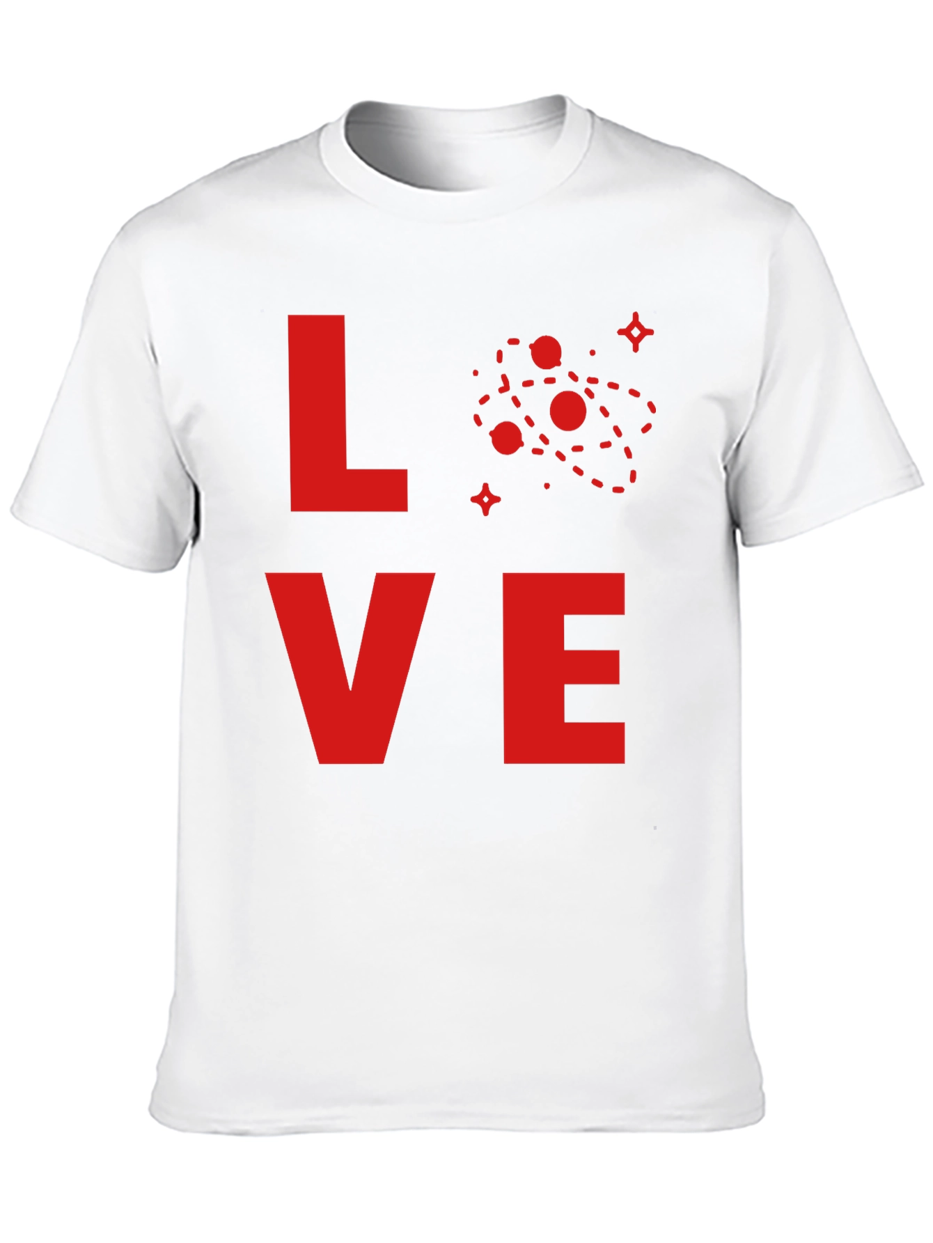 Love Science T-Shirt - Red Atom Design