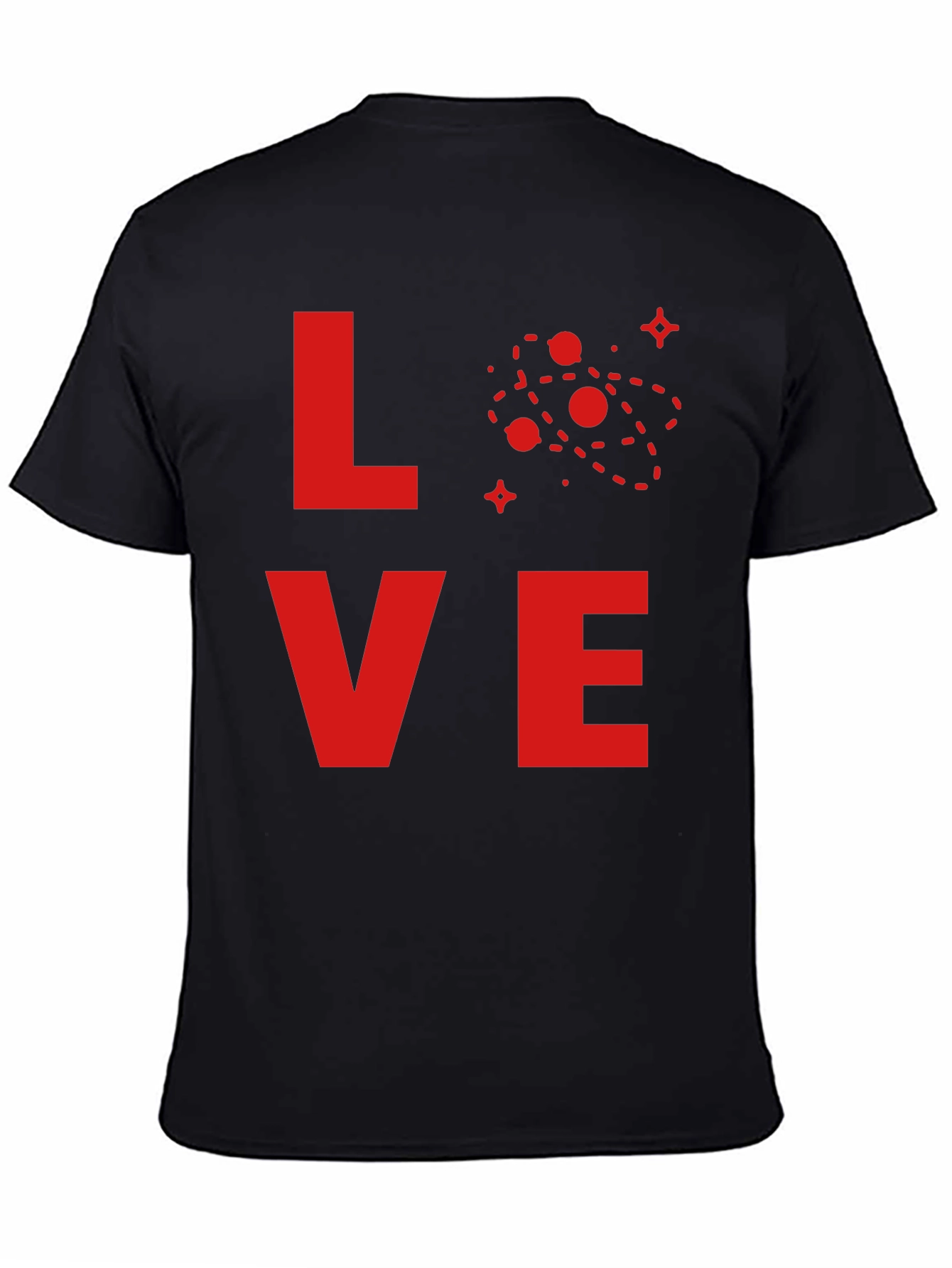 Love Science T-Shirt - Red Atom Design