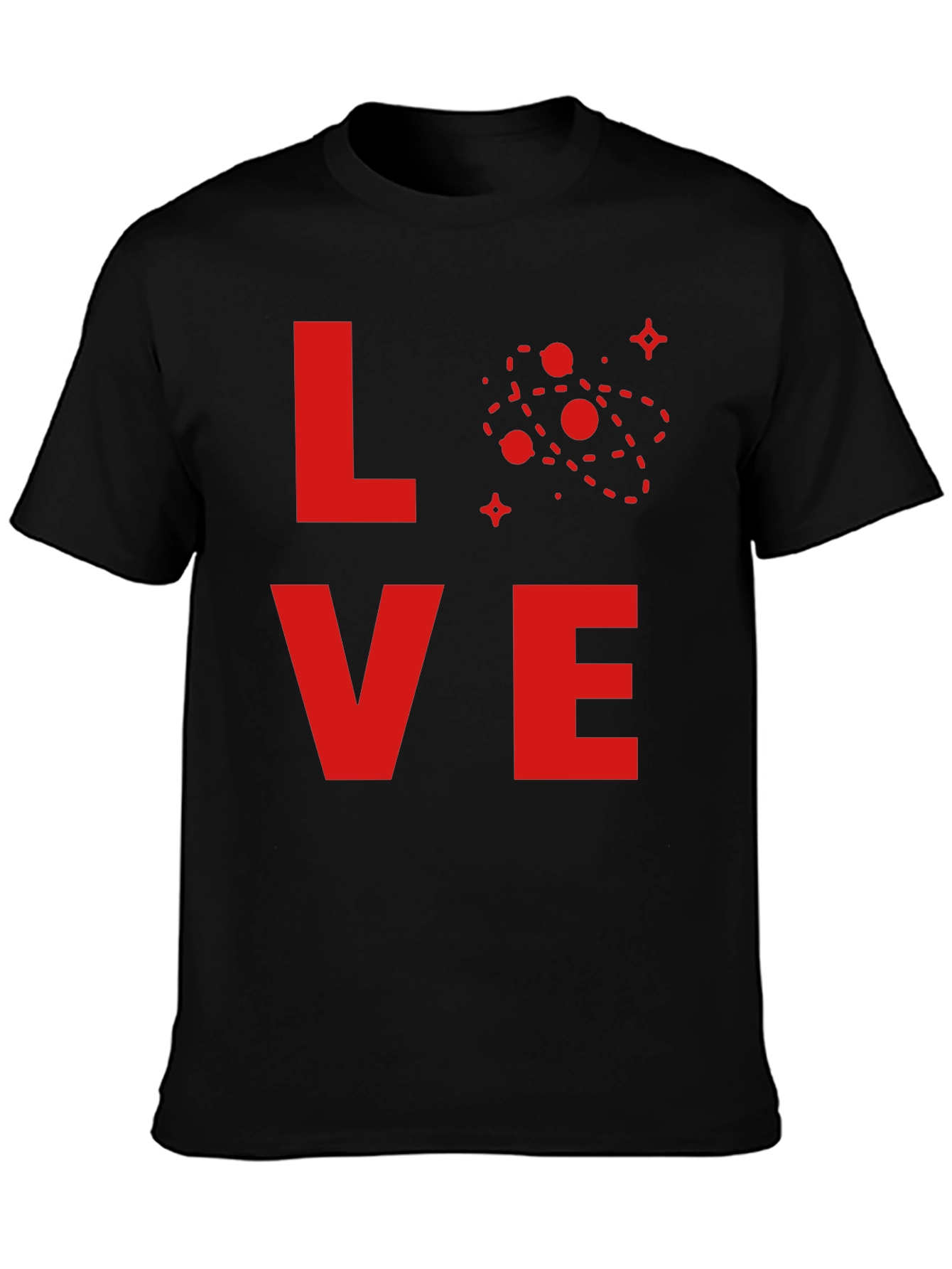Love Science T-Shirt - Red Atom Design