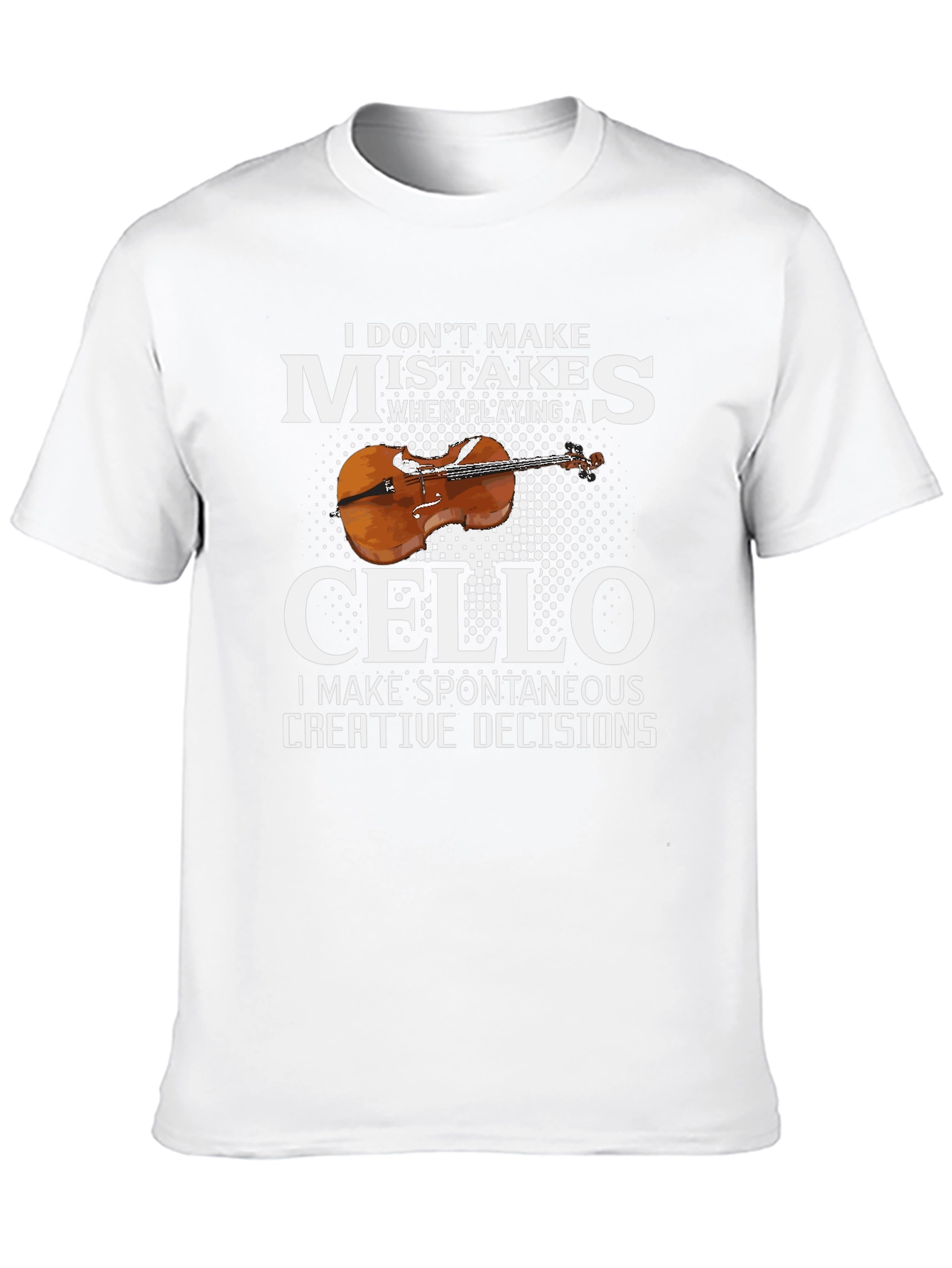 Cello Player T-Shirt - Spontaneous Creative Decisions