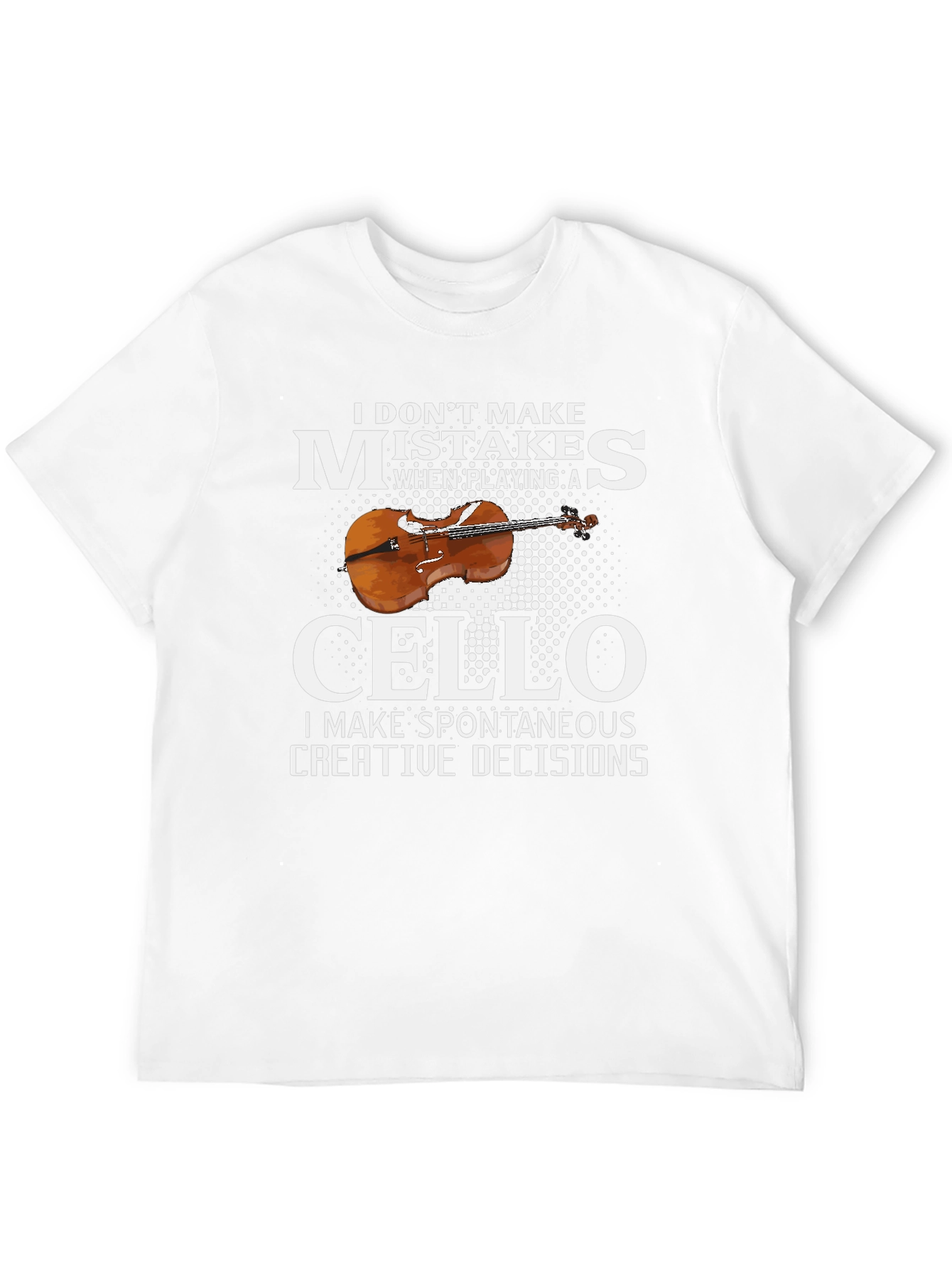 Cello Player T-Shirt - Spontaneous Creative Decisions