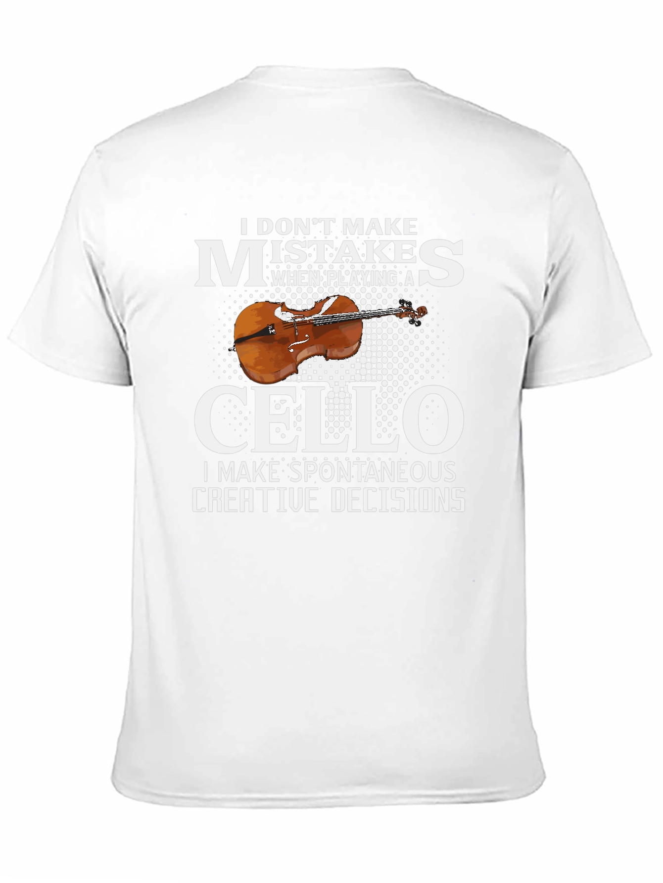 Cello Player T-Shirt - Spontaneous Creative Decisions