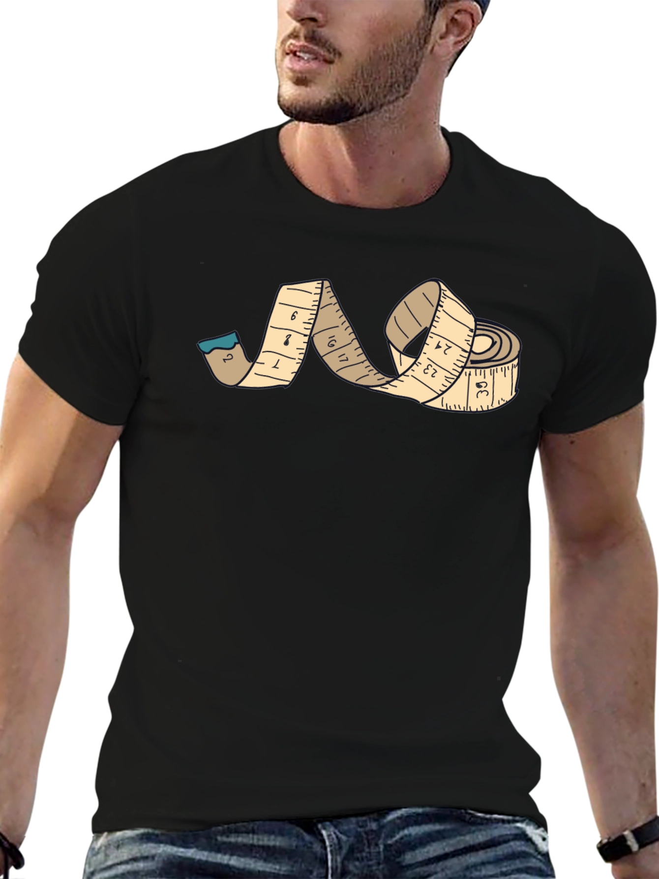 Tape Measure Graphic Tee