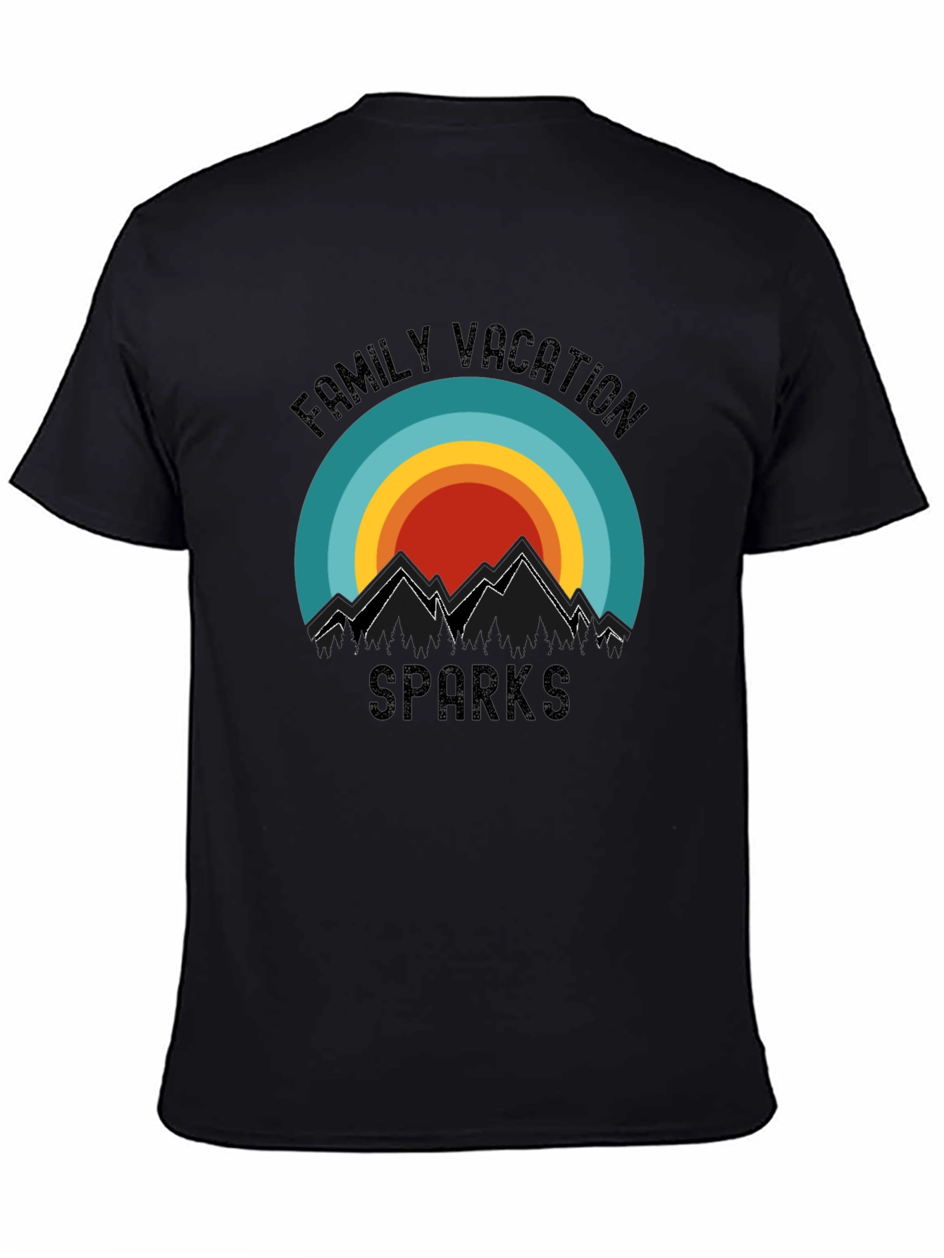 Family Vacation Sparks Graphic T-Shirt