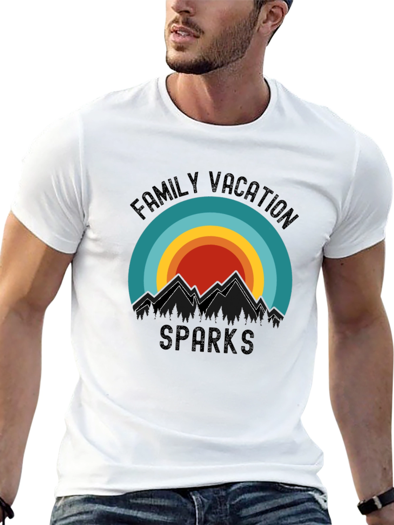 Family Vacation Sparks Graphic T-Shirt