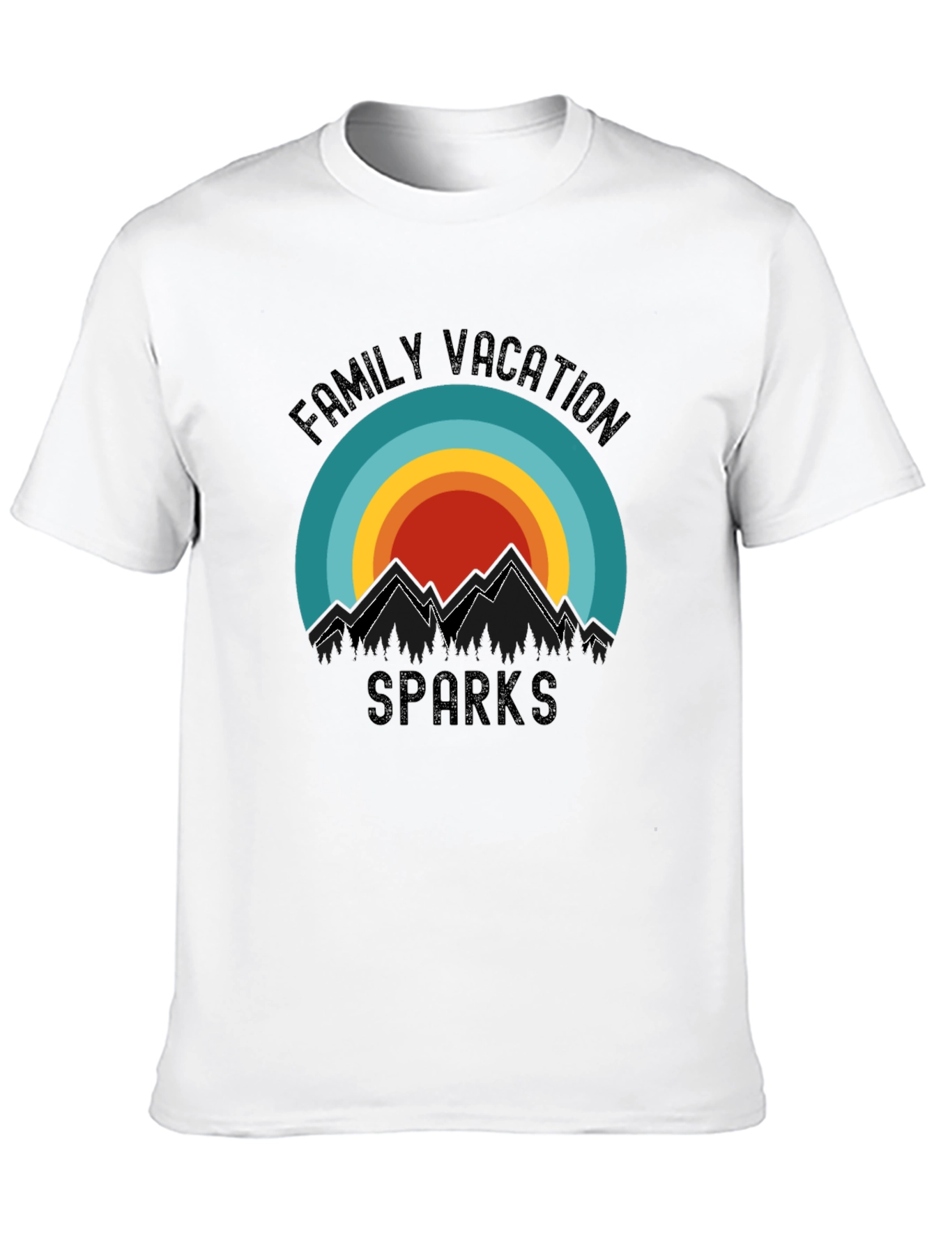 Family Vacation Sparks Graphic T-Shirt