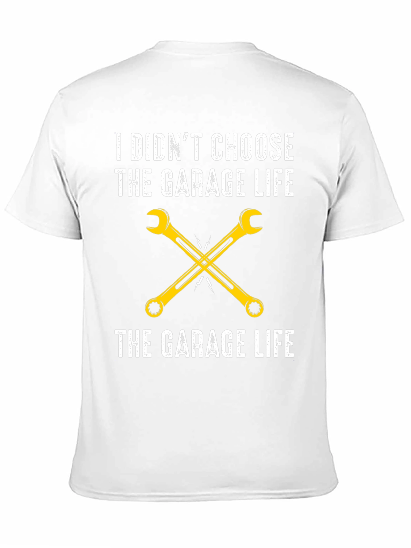 Garage Life T-Shirt - Mechanic Wrench Tee