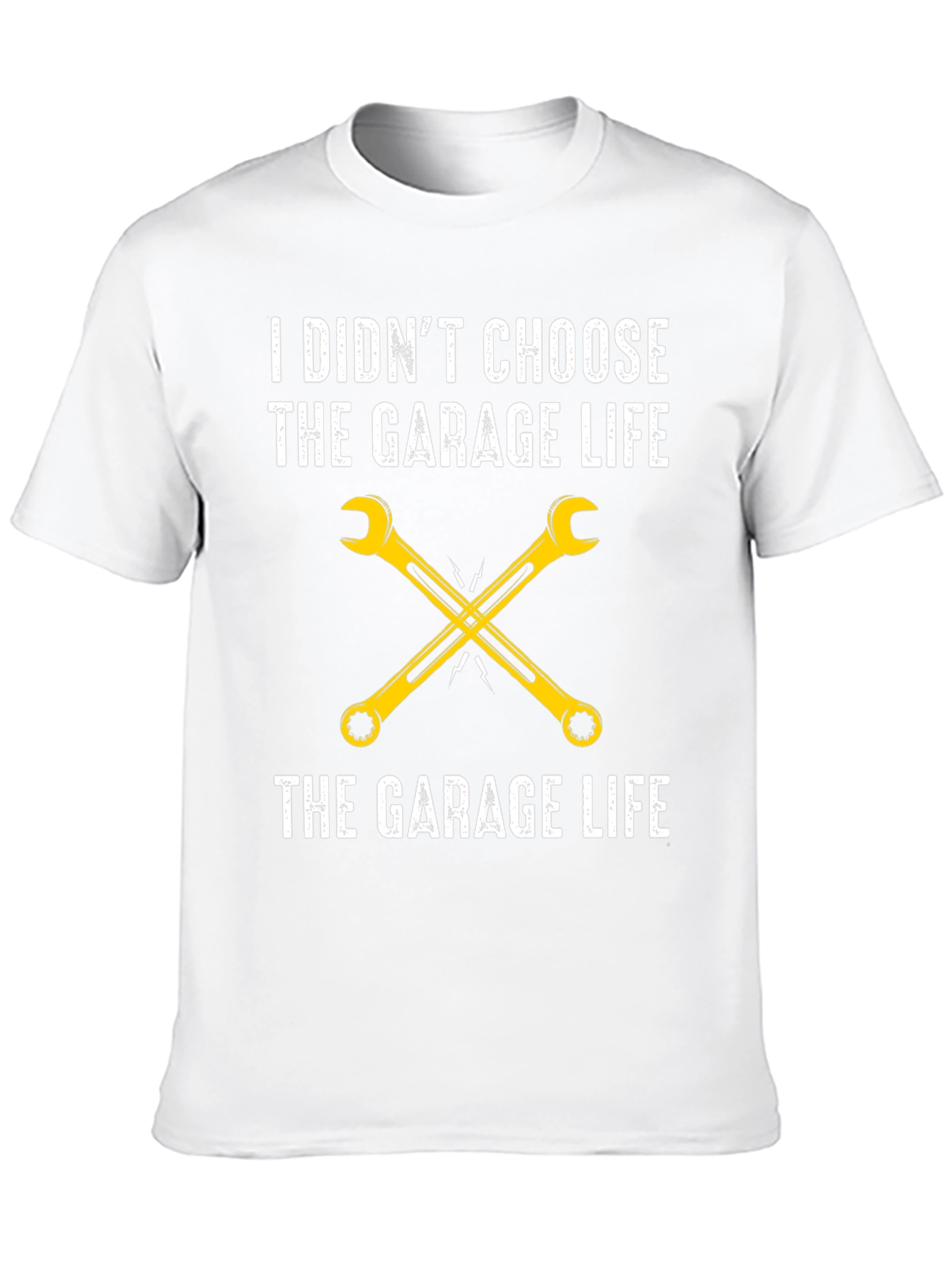 Garage Life T-Shirt - Mechanic Wrench Tee