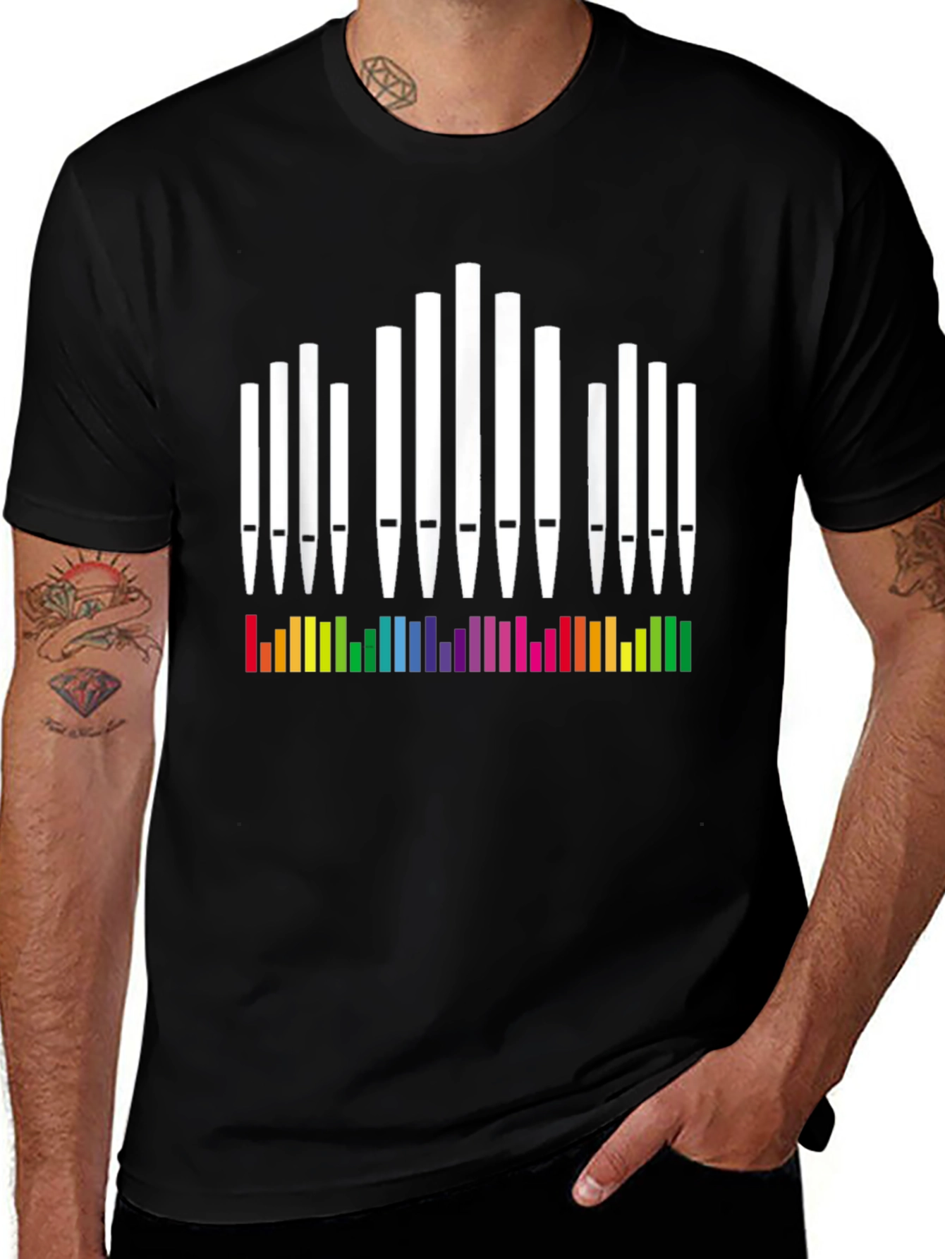 Organ Pipes Rainbow T-Shirt