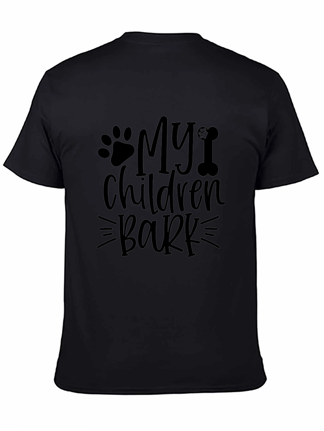 My Children Bark T-Shirt Pet Dog Lover