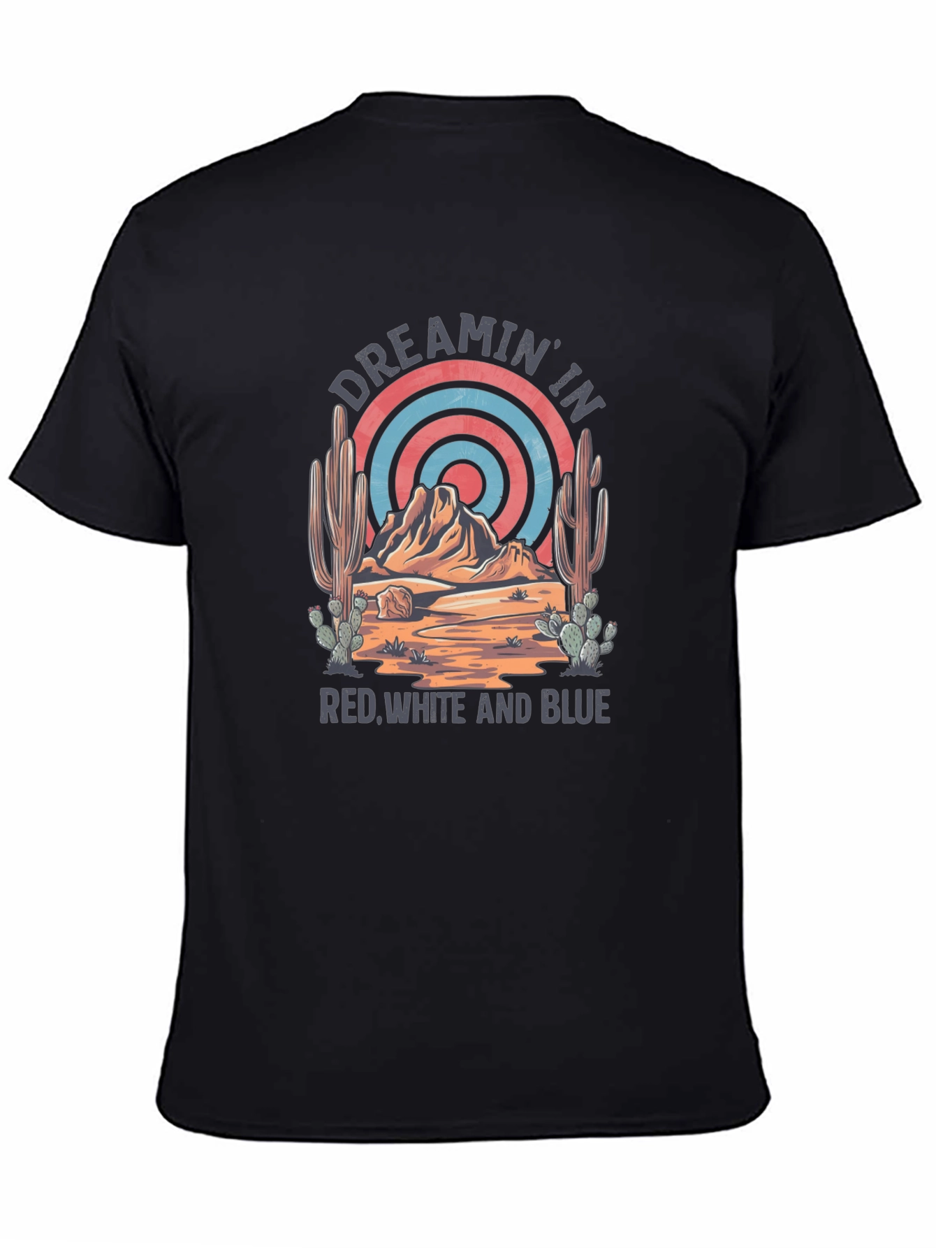 Dreamin In Red White And Blue Graphic Tee