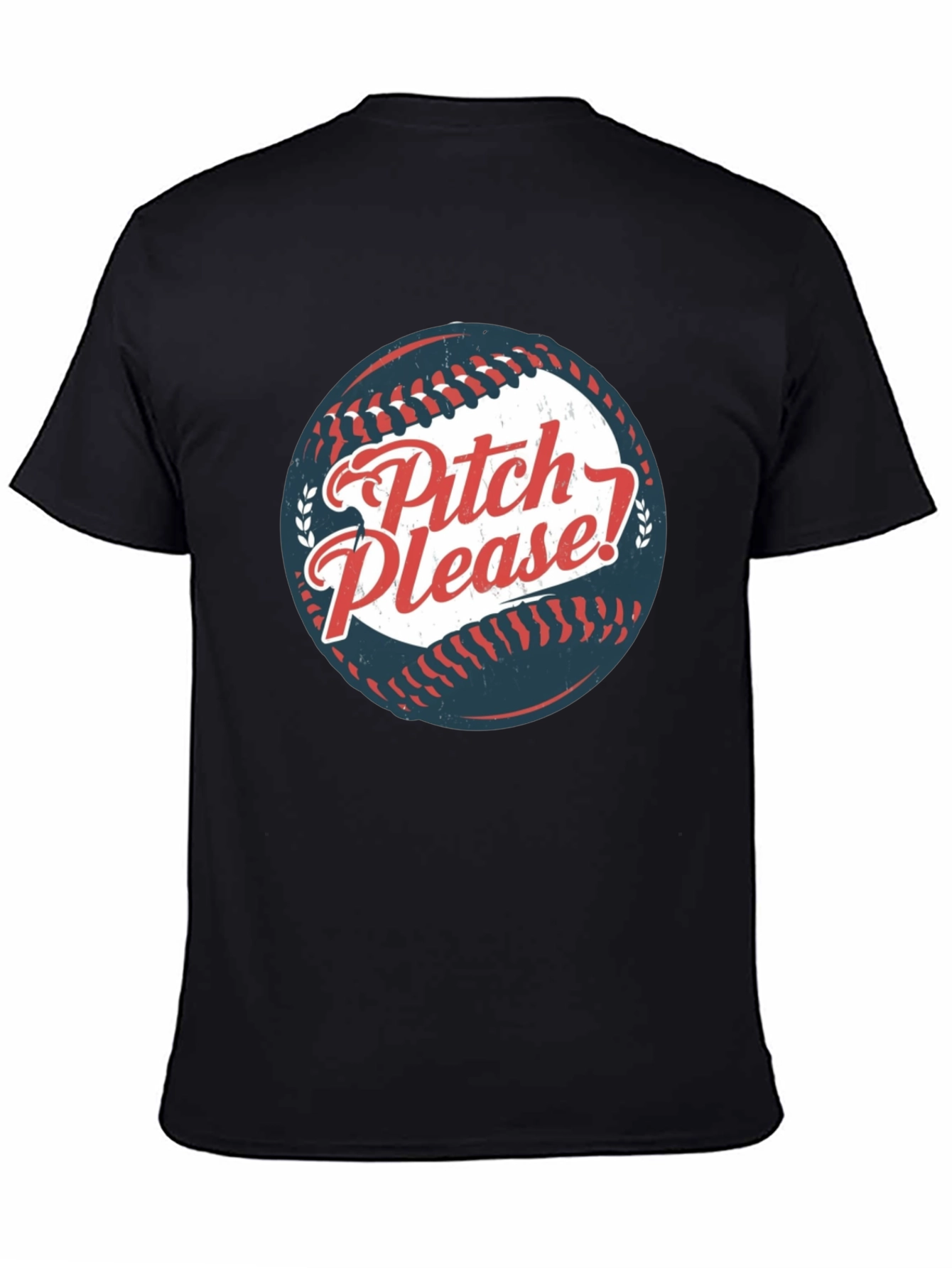 Pitch Please! Baseball Graphic T-Shirt