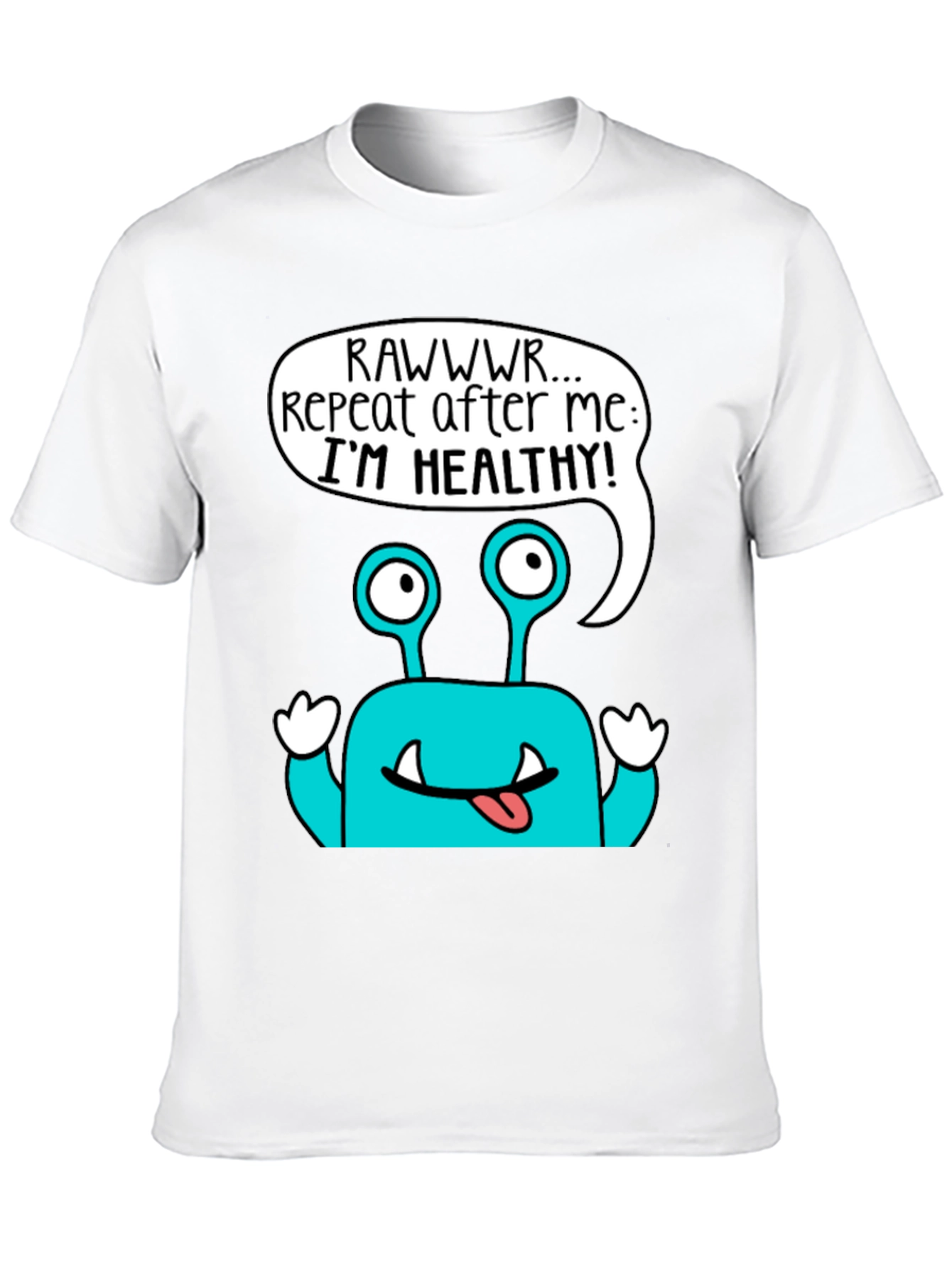 Healthy Monster Graphic T-Shirt