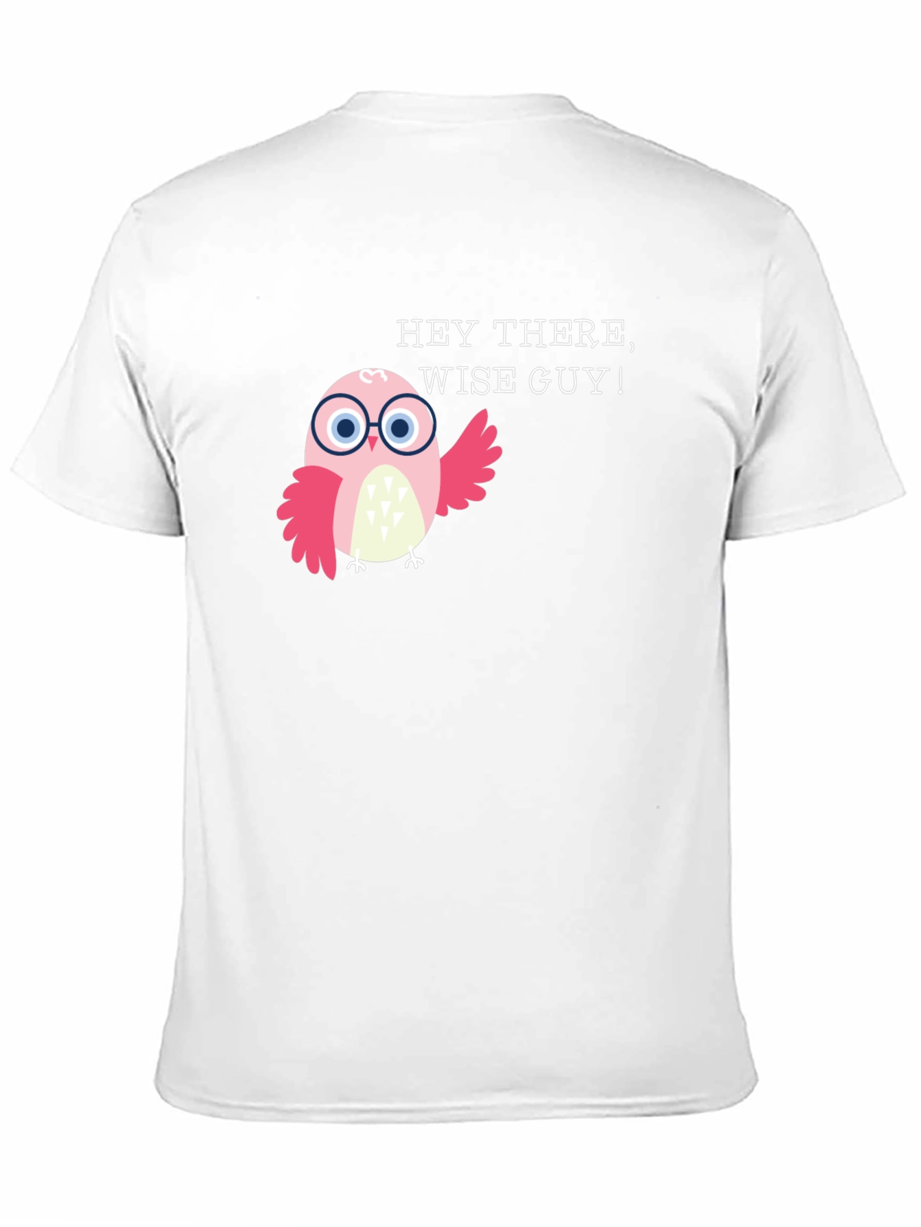 Hey There Wise Guy Owl Graphic Tee