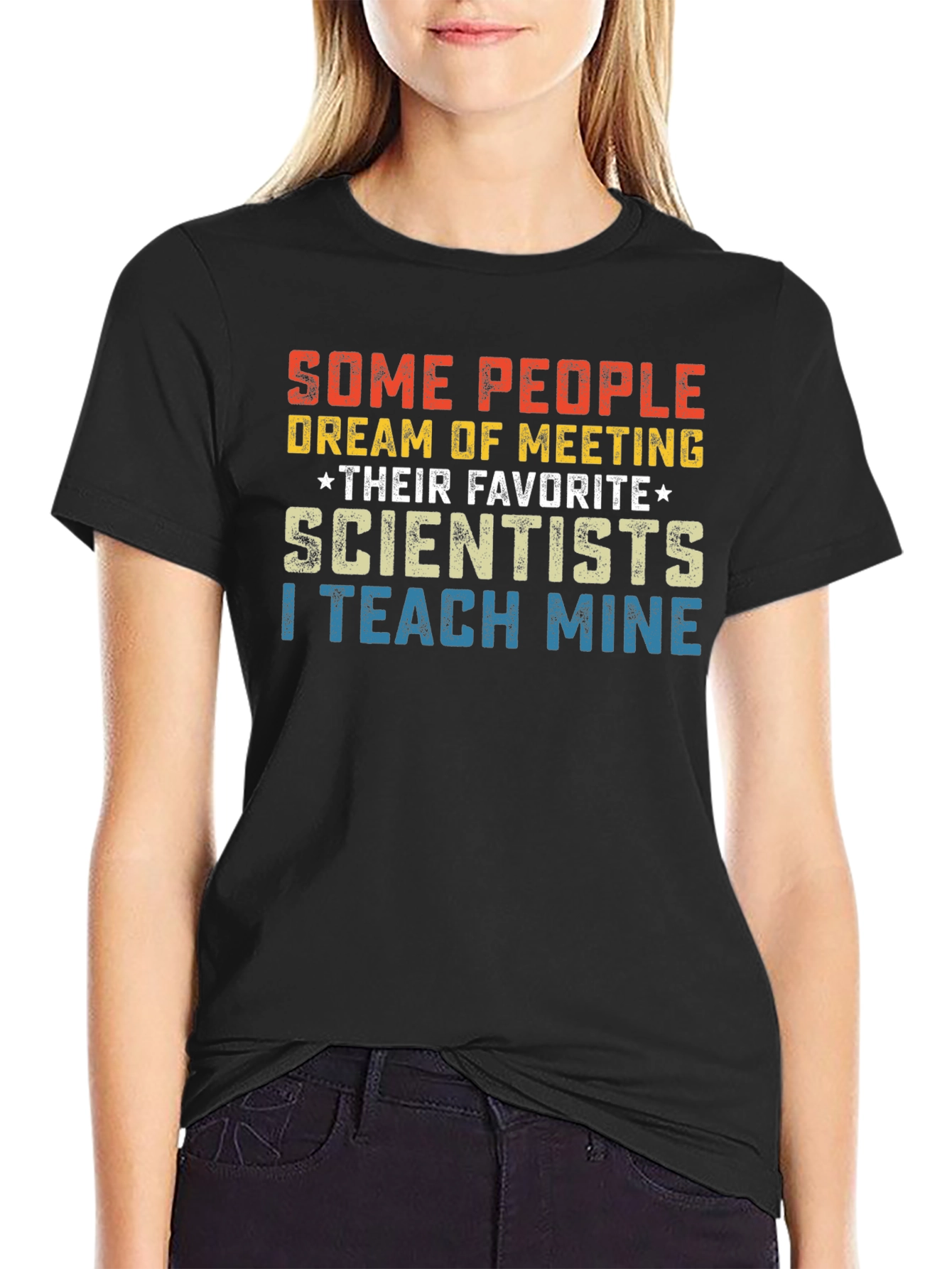 Scientist Teacher Graphic T-Shirt