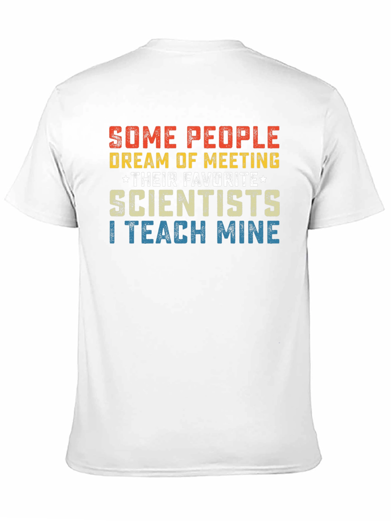 Scientist Teacher Graphic T-Shirt