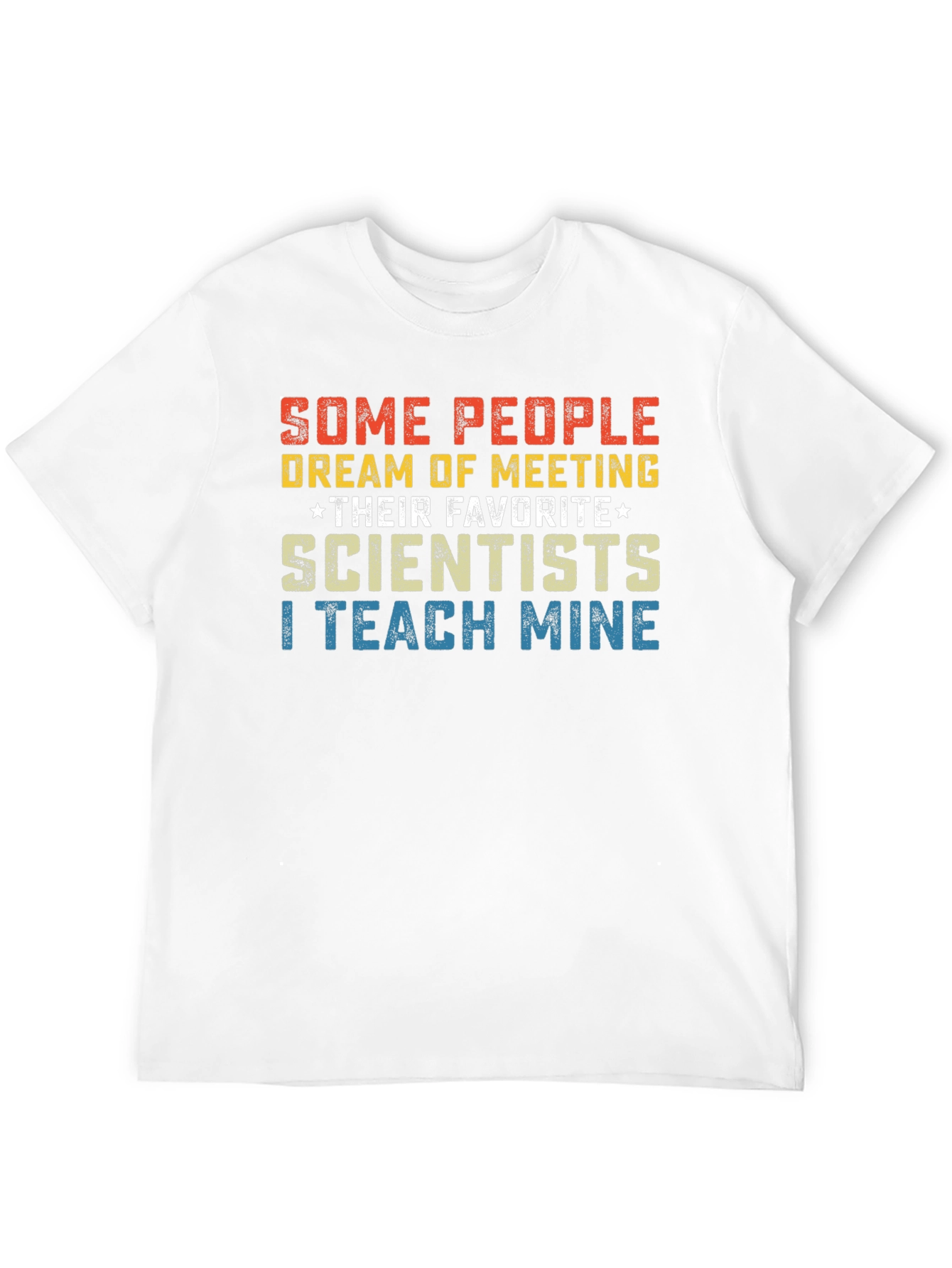 Scientist Teacher Graphic T-Shirt