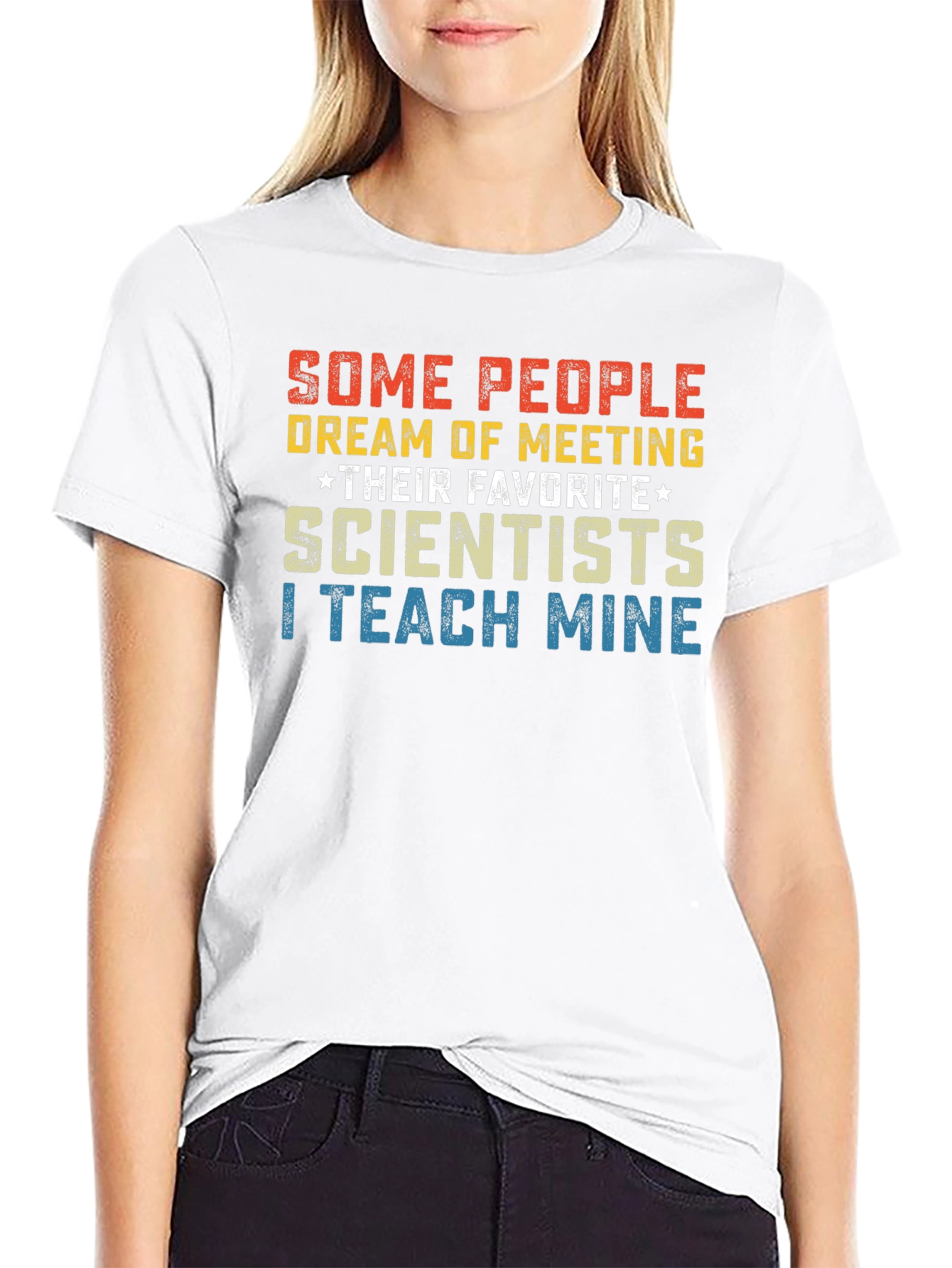 Scientist Teacher Graphic T-Shirt