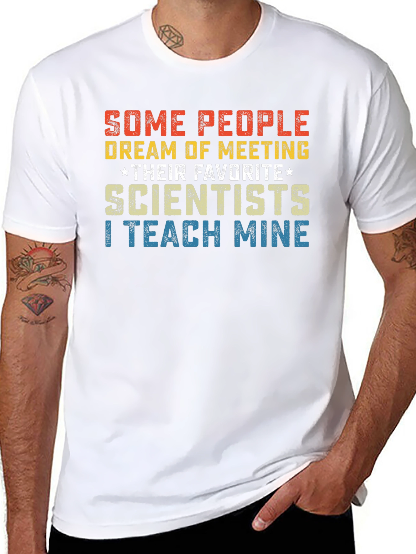 Scientist Teacher Graphic T-Shirt