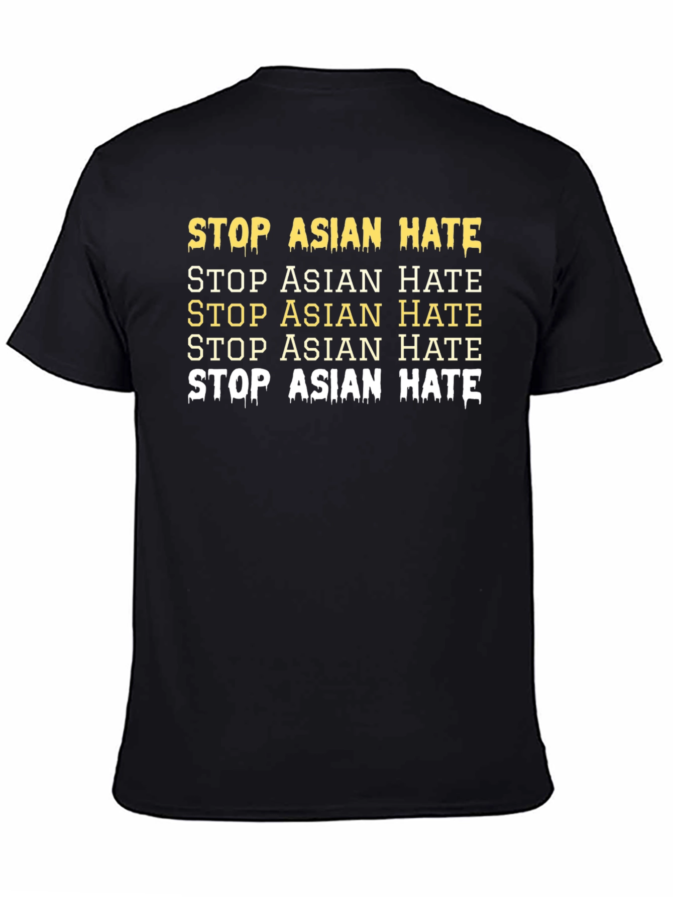 Stop Asian Hate Graphic Tee - Unisex Activism T-Shirt