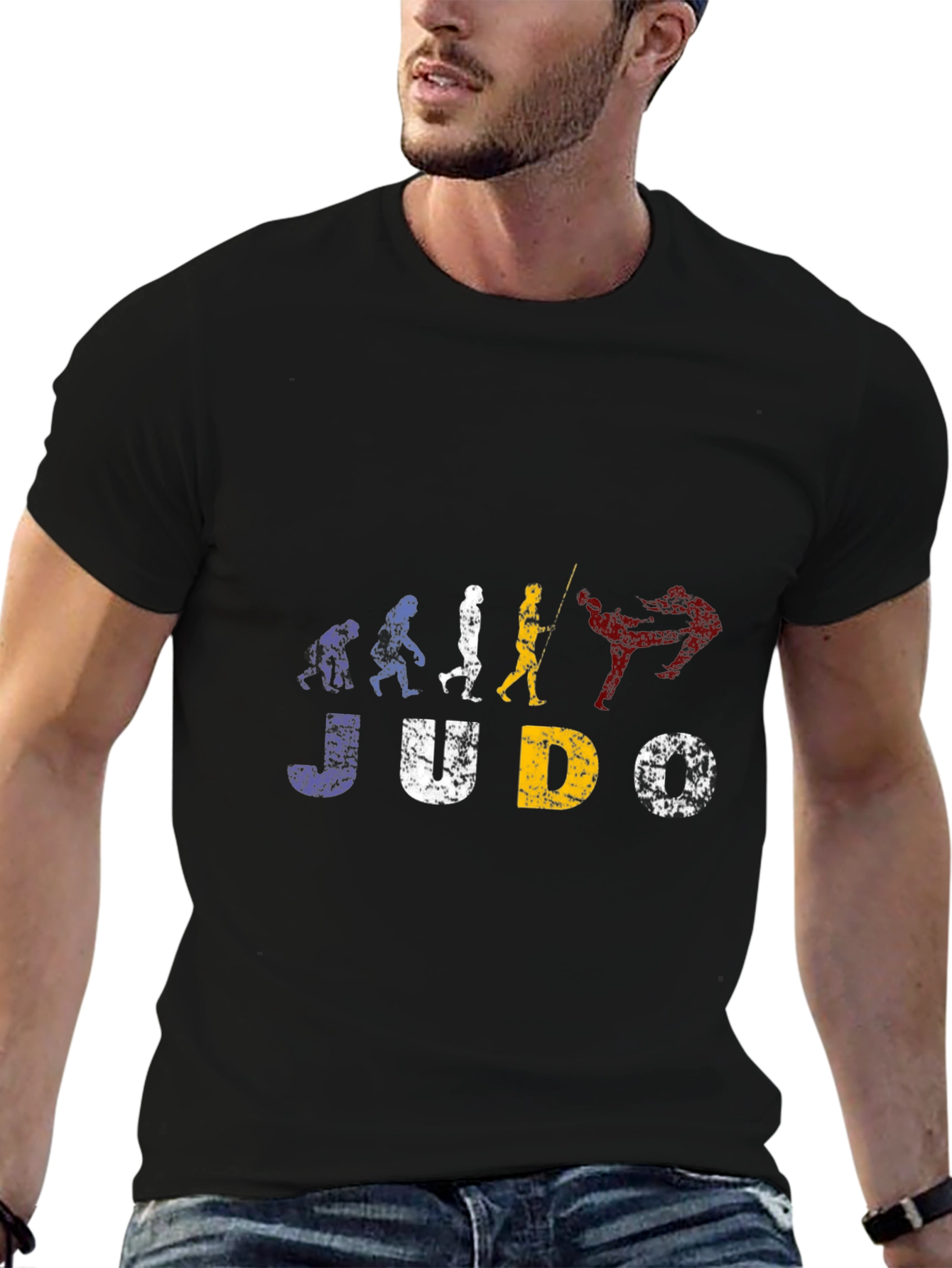 Judo Evolution T-Shirt - Martial Arts Graphic Tee
