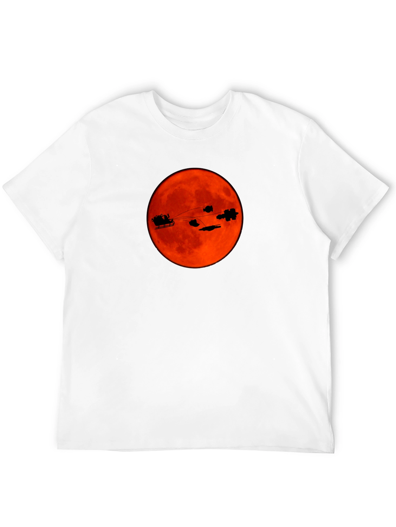 Sci-Fi Christmas T-Shirt - Santas Space Sleigh