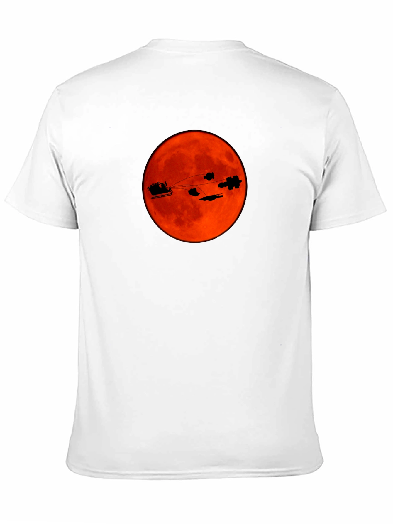 Sci-Fi Christmas T-Shirt - Santas Space Sleigh