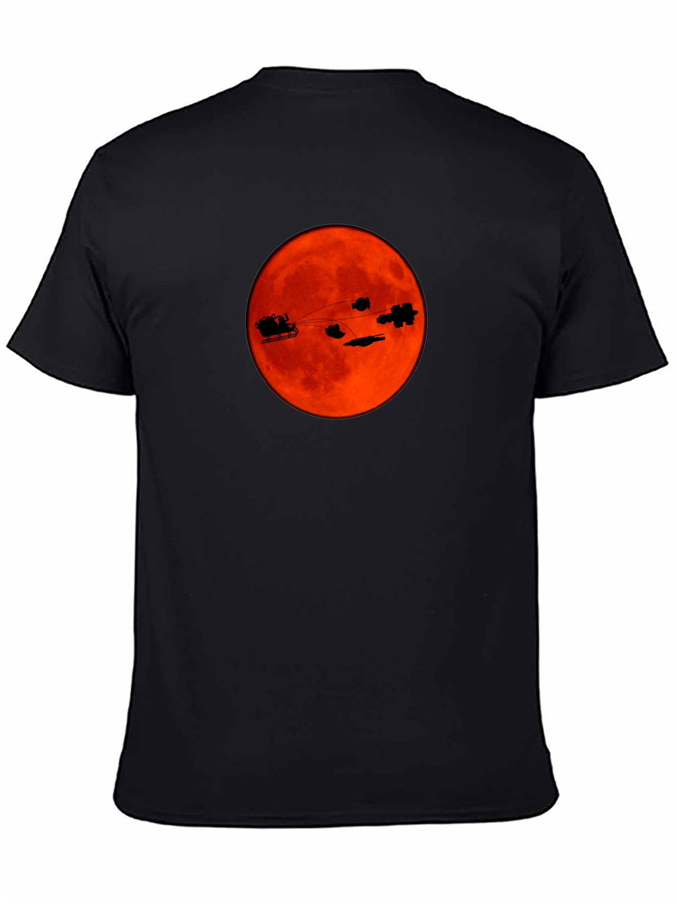 Sci-Fi Christmas T-Shirt - Santas Space Sleigh