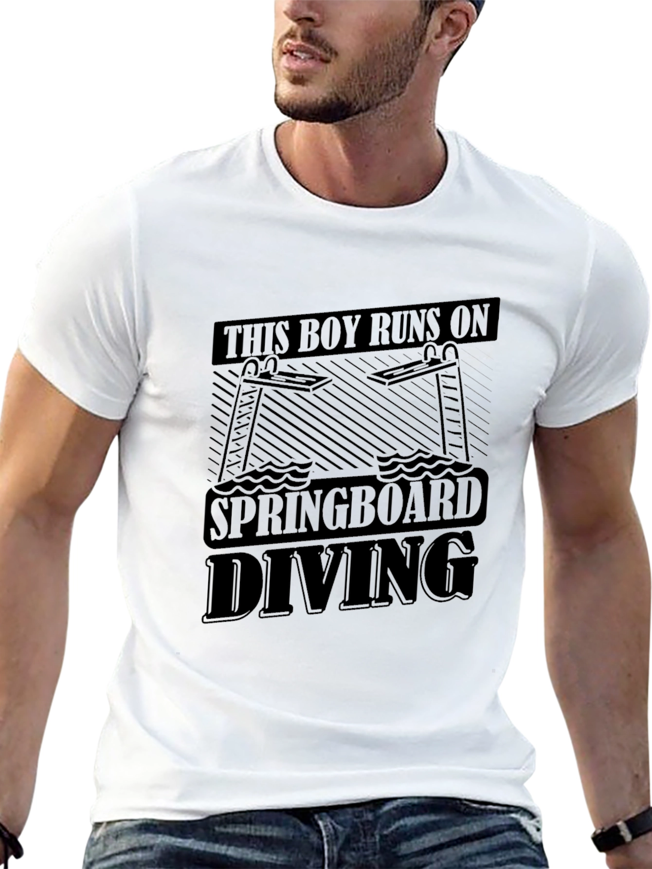 Springboard Diving T-Shirt