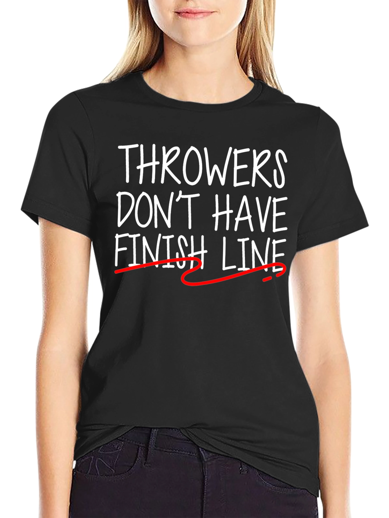 Throwers Dont Have Finish Line T-Shirt