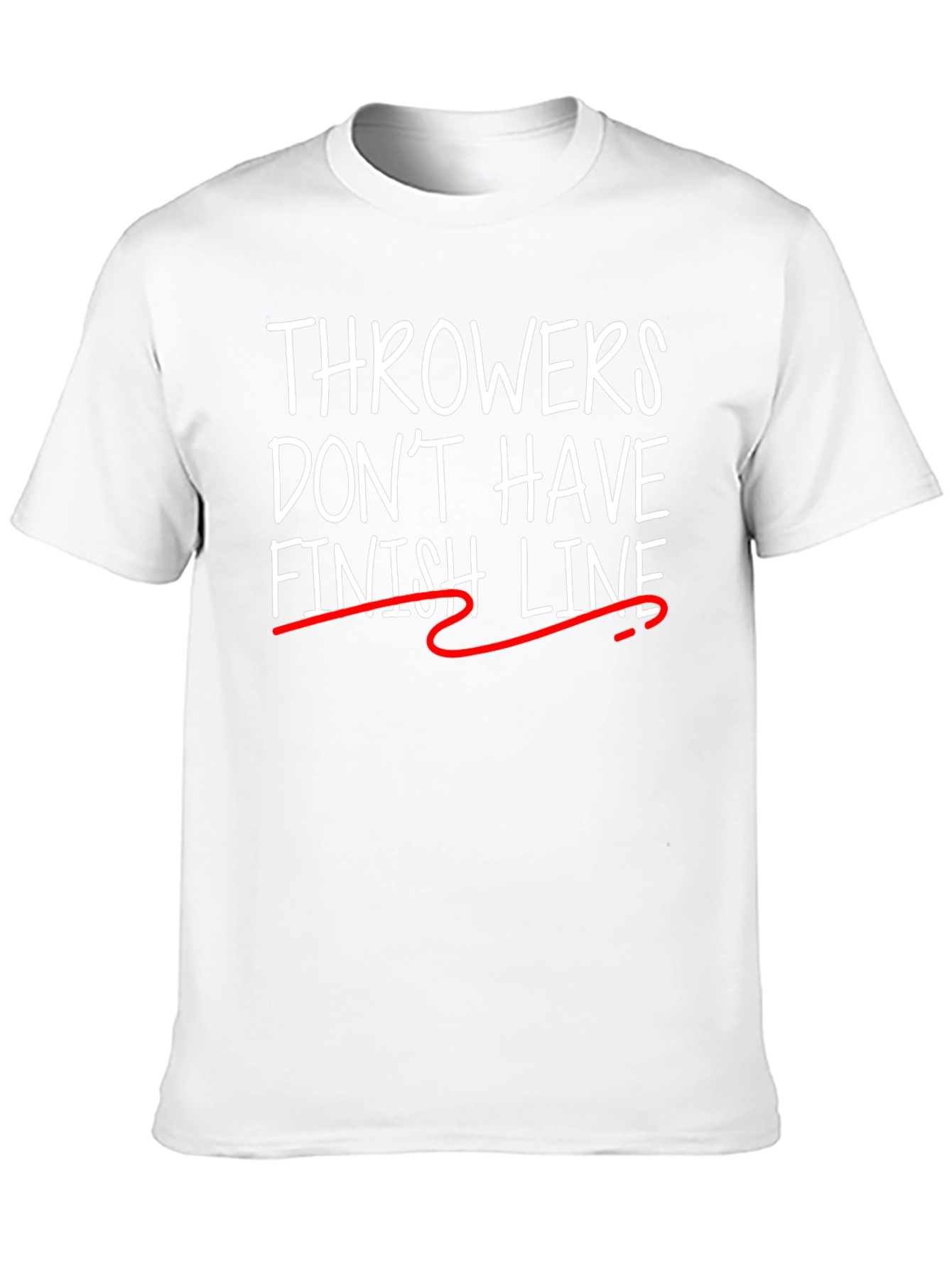 Throwers Dont Have Finish Line T-Shirt