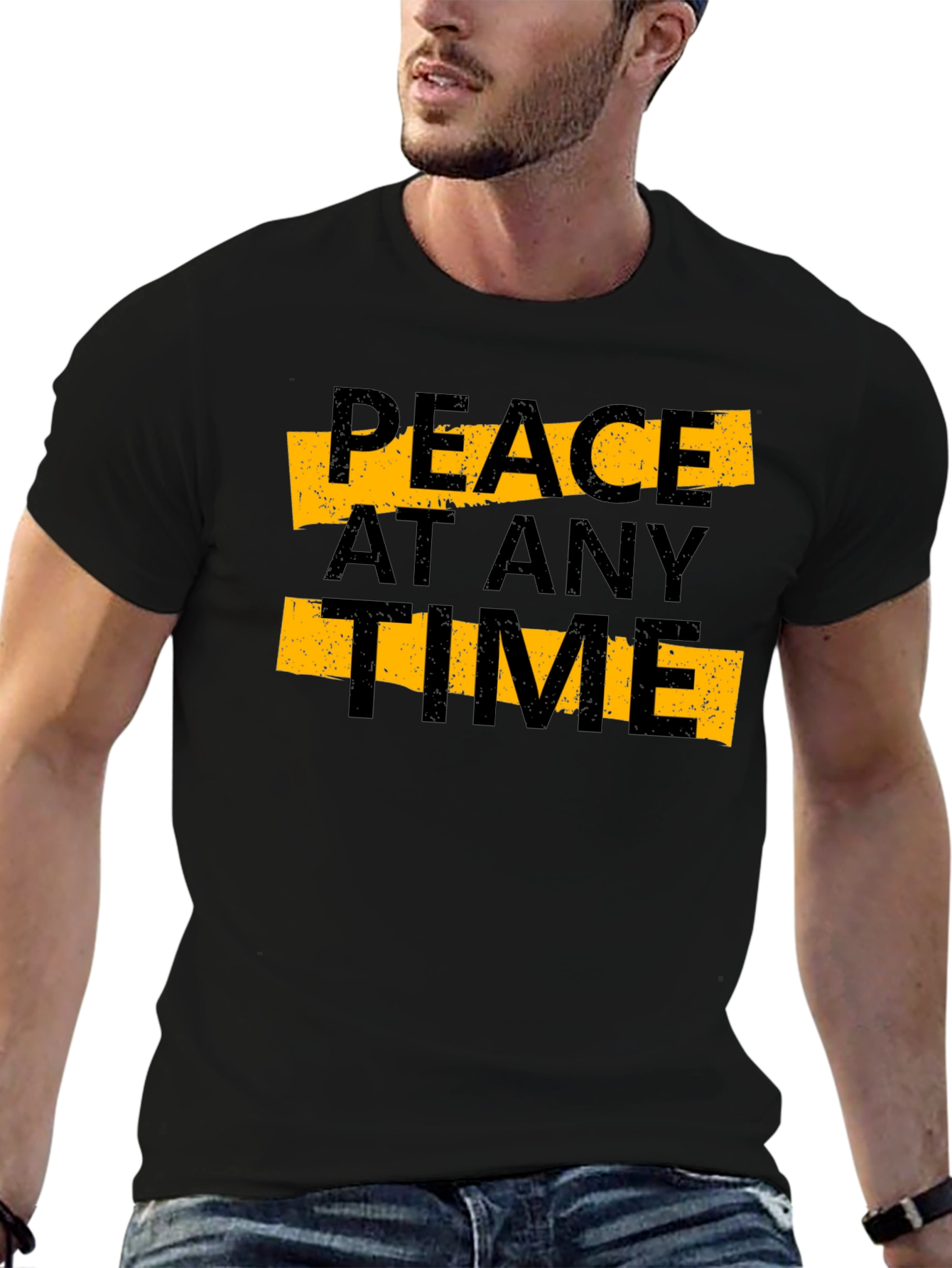 Peace At Any Time Graphic T-Shirt