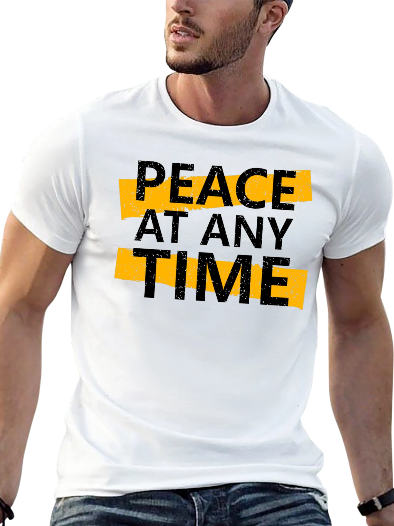 Peace At Any Time Graphic T-Shirt