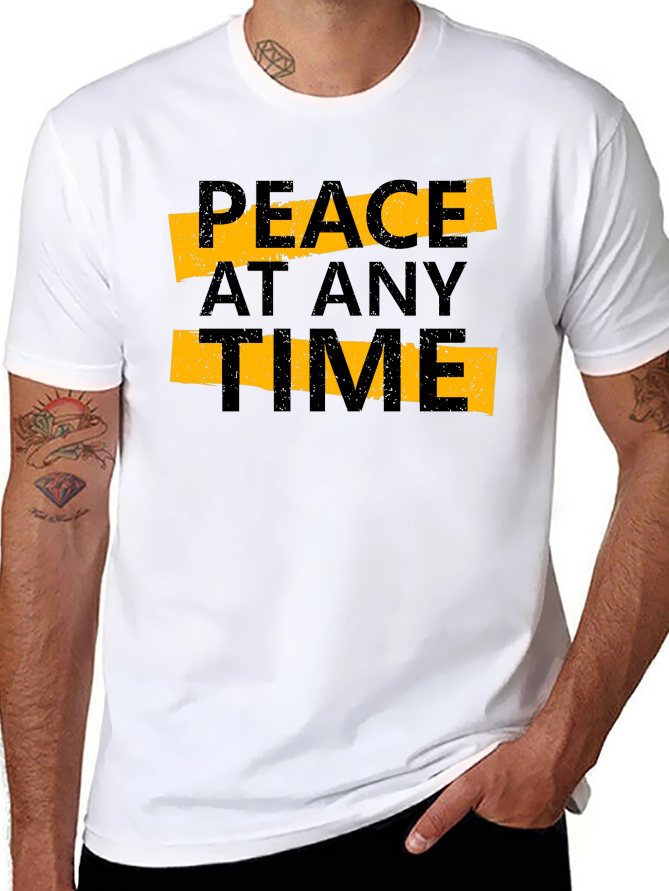 Peace At Any Time Graphic T-Shirt