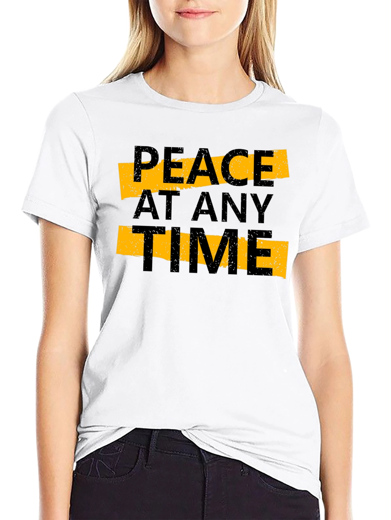 Peace At Any Time Graphic T-Shirt