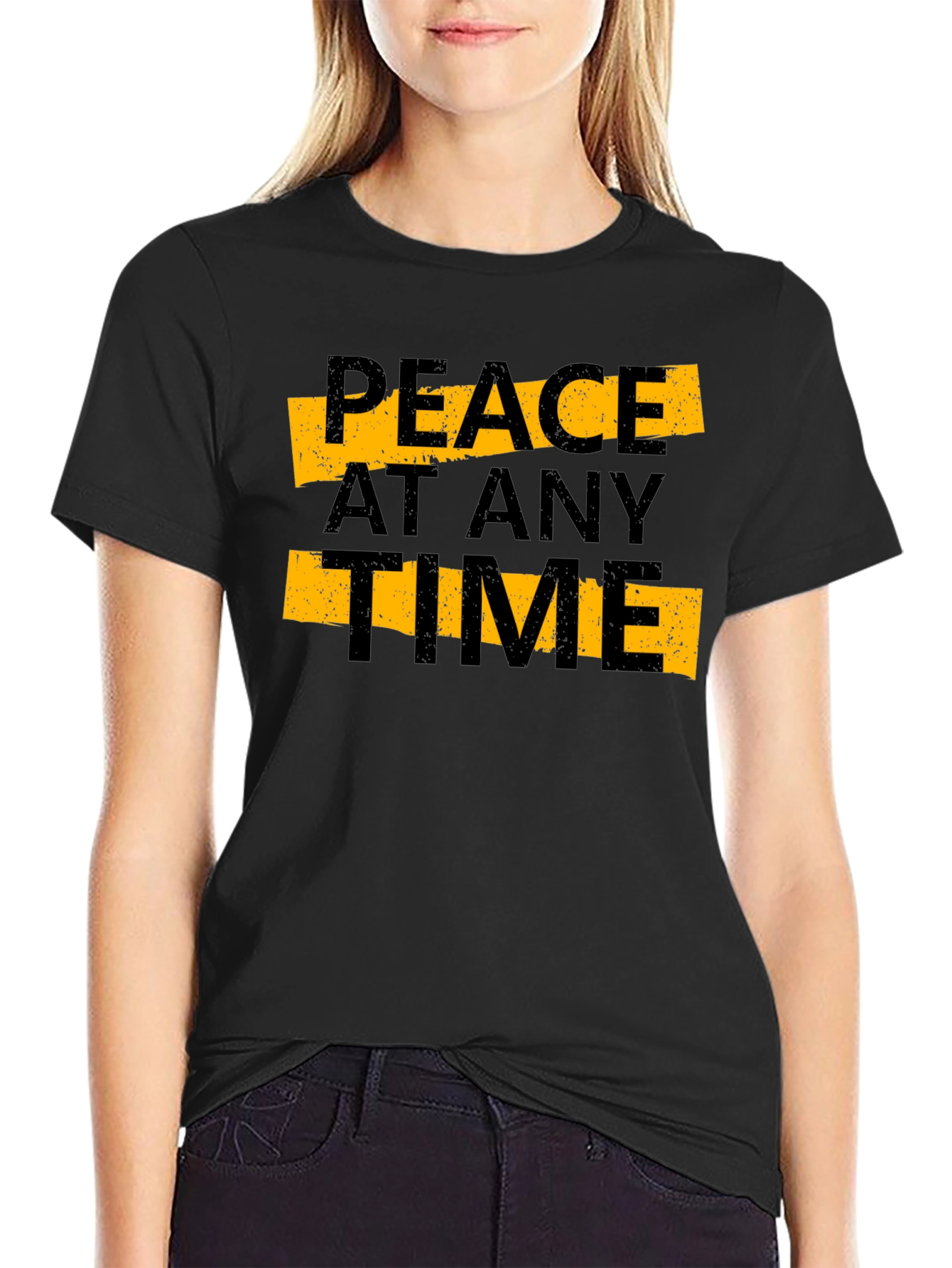 Peace At Any Time Graphic T-Shirt