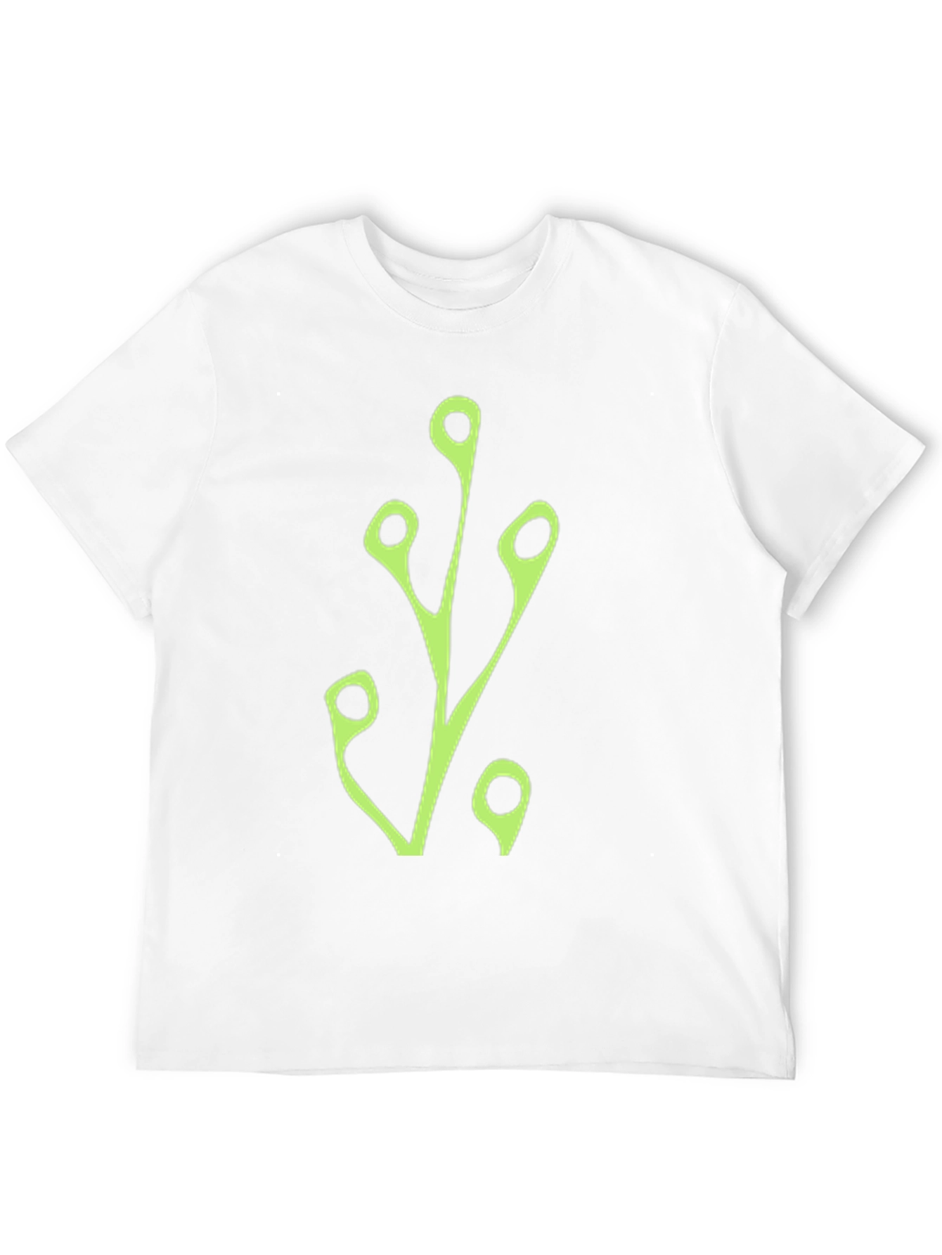 Modern Branch Graphic Tee - Black