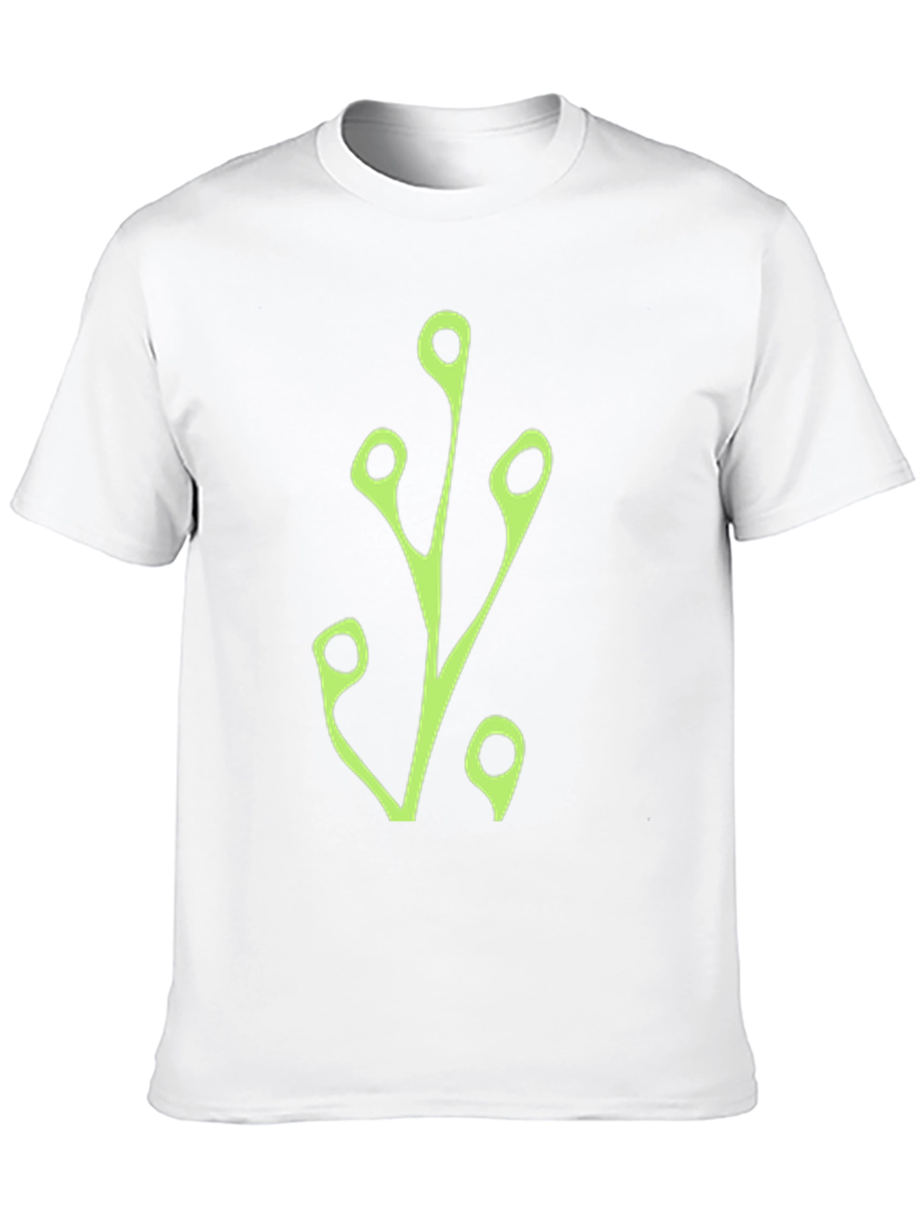 Modern Branch Graphic Tee - Black