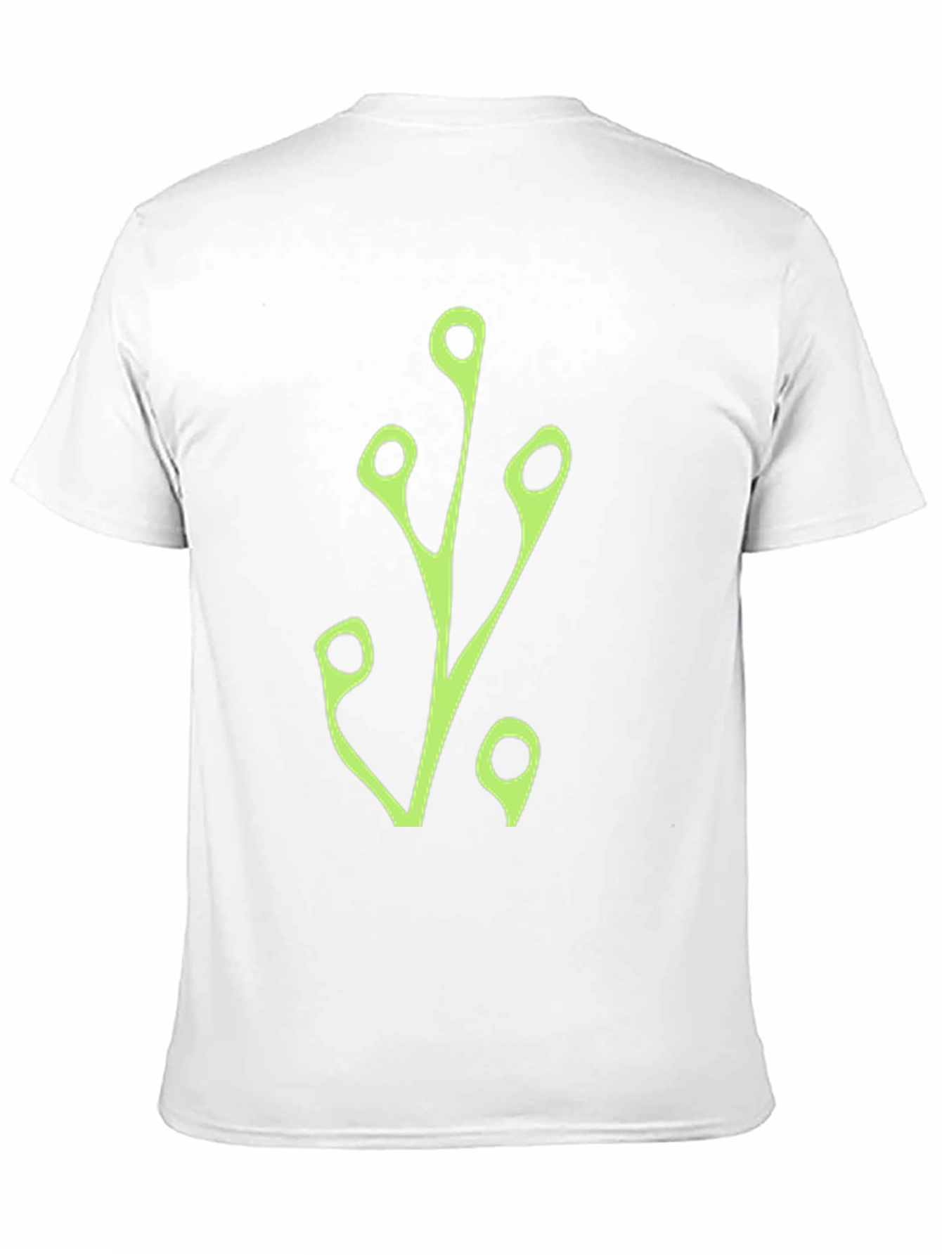 Modern Branch Graphic Tee - Black