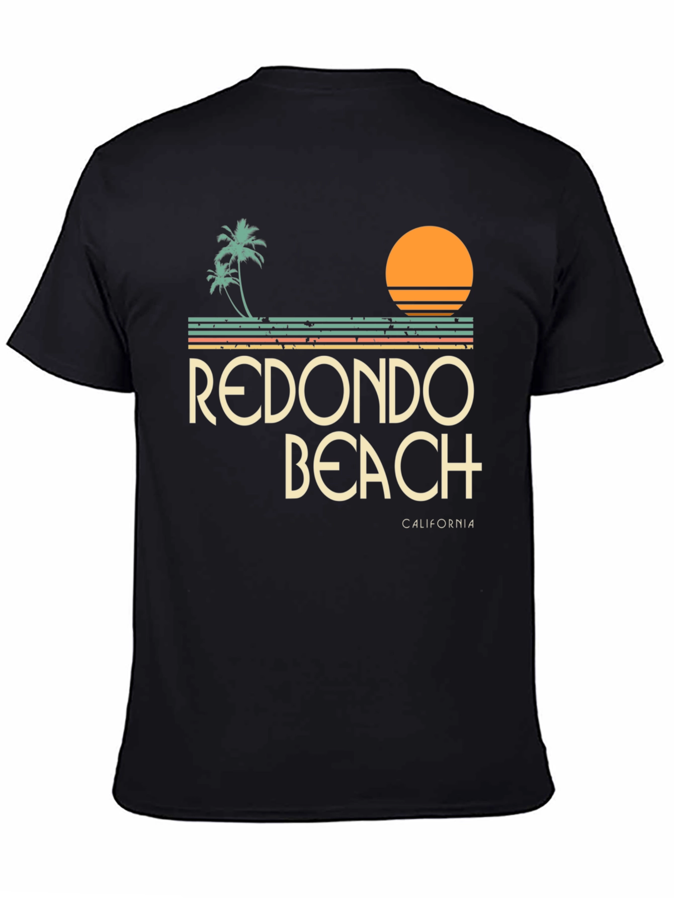 Redondo Beach California Retro T-Shirt