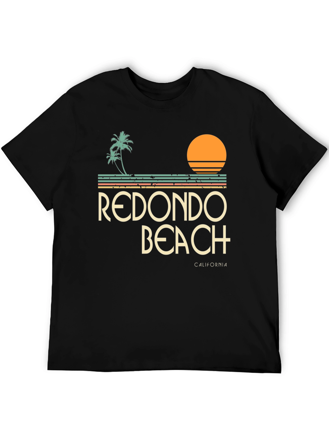 Redondo Beach California Retro T-Shirt