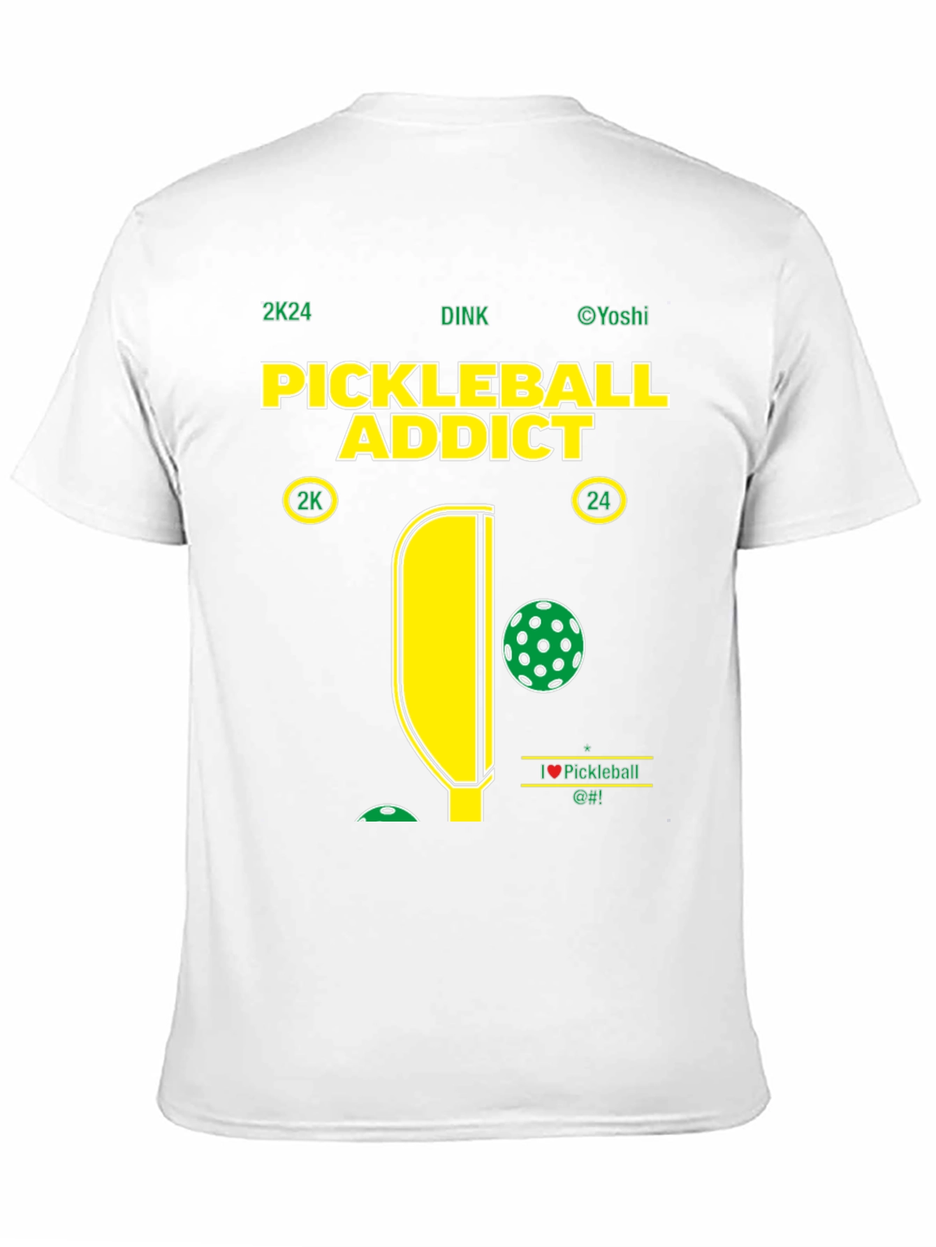 Pickleball Addict T-Shirt