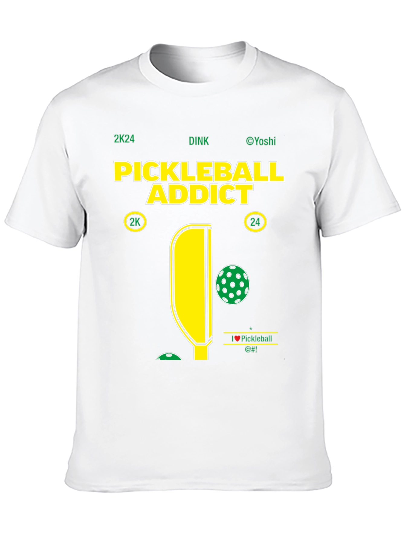 Pickleball Addict T-Shirt