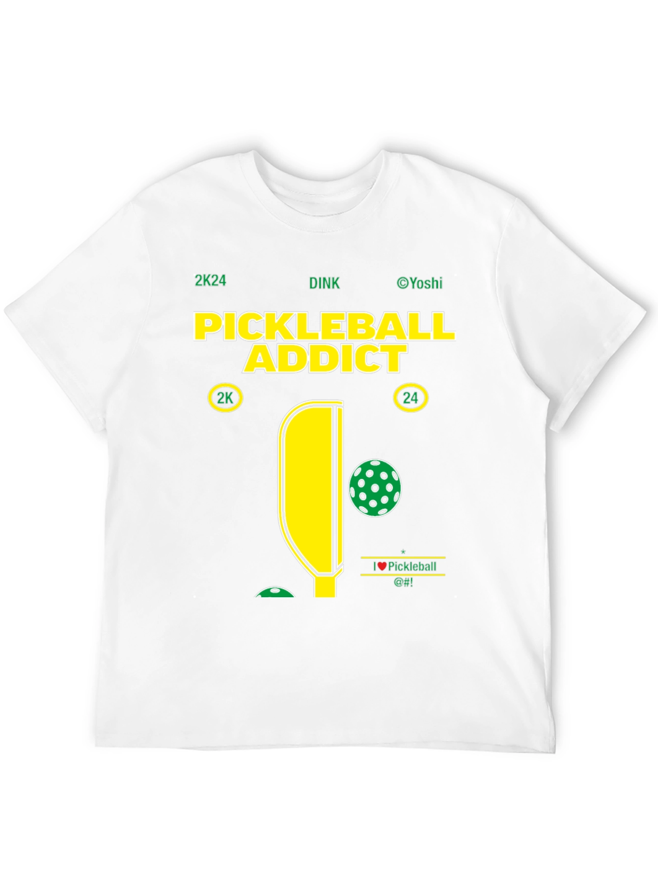 Pickleball Addict T-Shirt