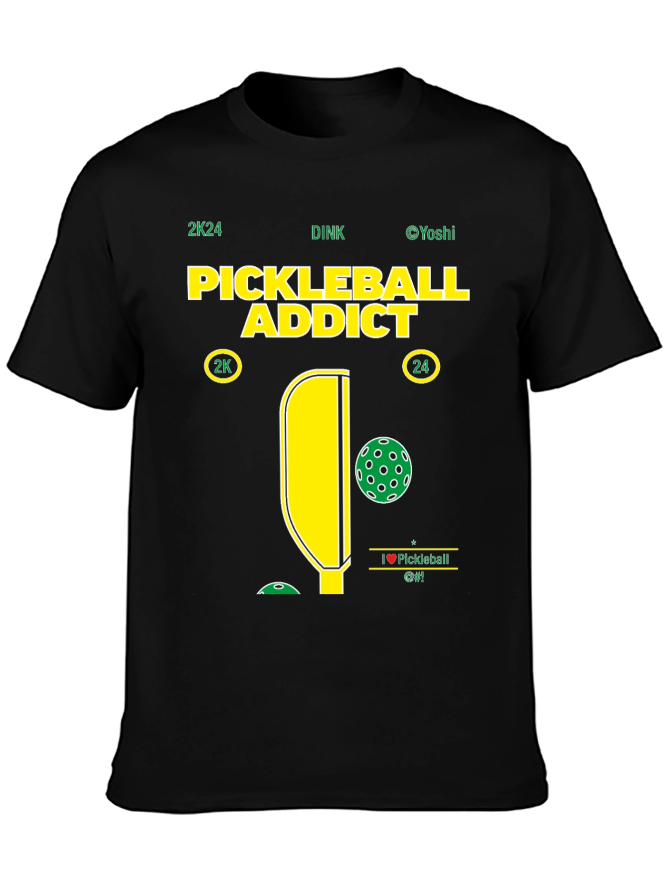 Pickleball Addict T-Shirt