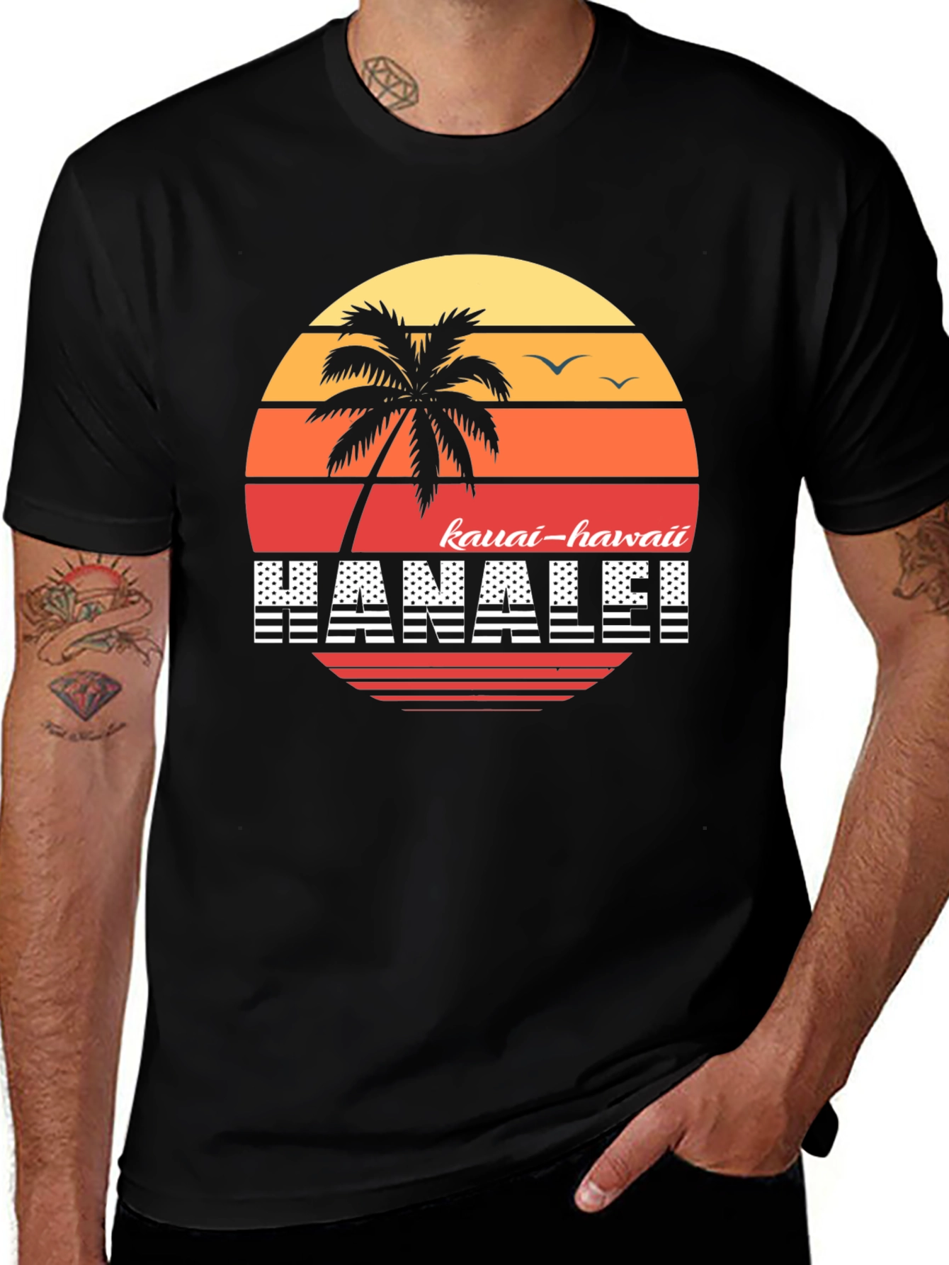 Kauai Hawaii Hanalei Graphic T-Shirt
