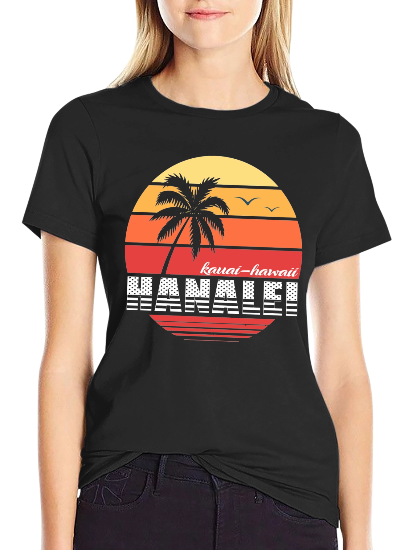 Kauai Hawaii Hanalei Graphic T-Shirt