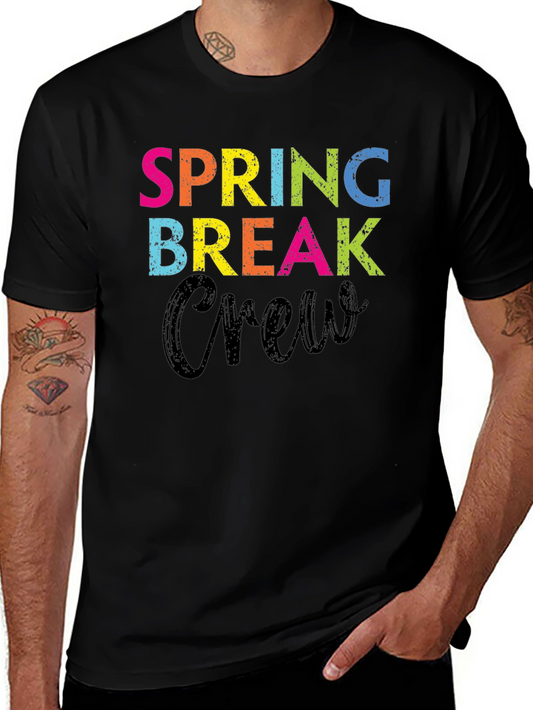 Spring Break Crew Graphic T-Shirt
