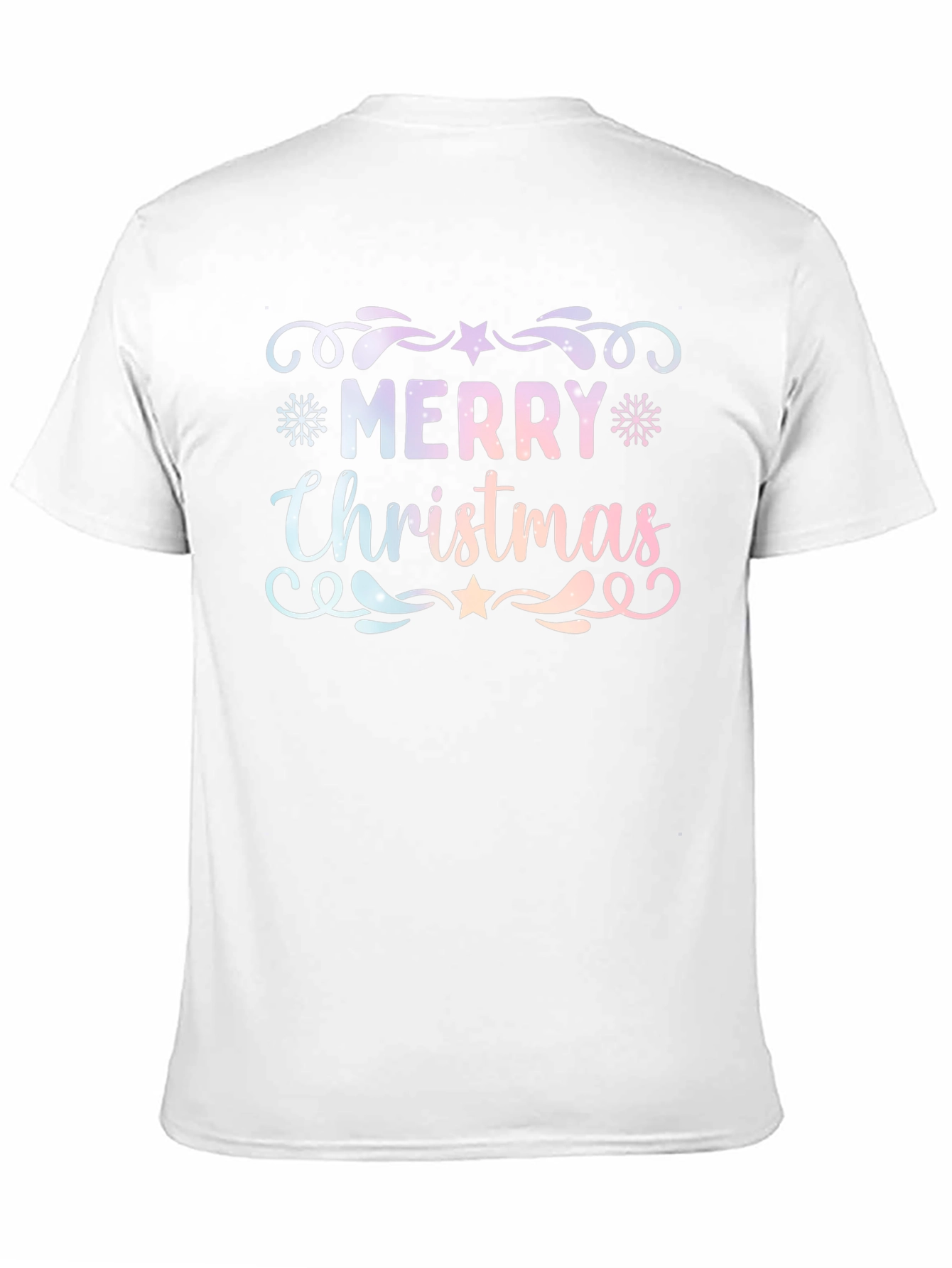 Merry Christmas Graphic Print T-Shirt
